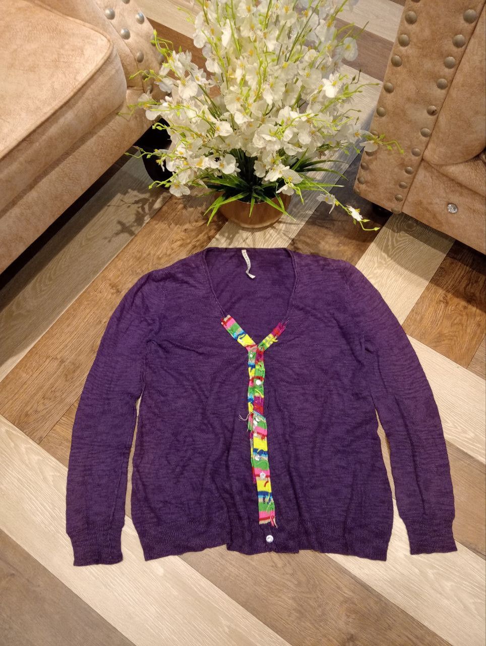 Issey Miyake VINTAGE SUNAOKUWAHARA ISSEY MIYAKE CARDIGAN Size M / US 6-8 / IT 42-44 - 2 Thumbnail