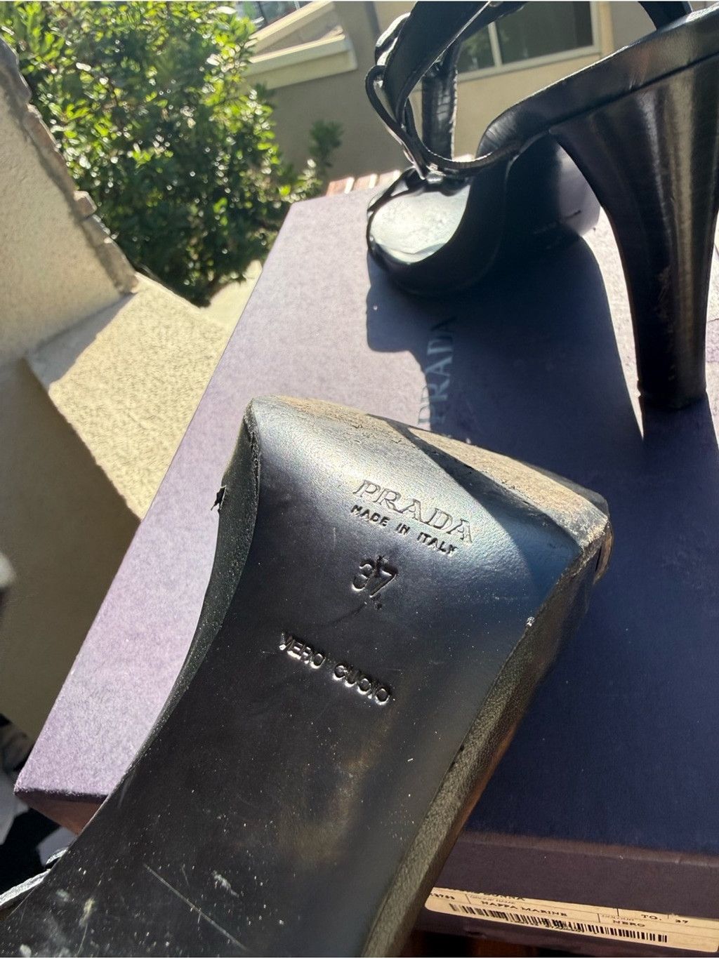 Prada Prada harness leather heels Size US 7 / IT 37 - 3 Thumbnail