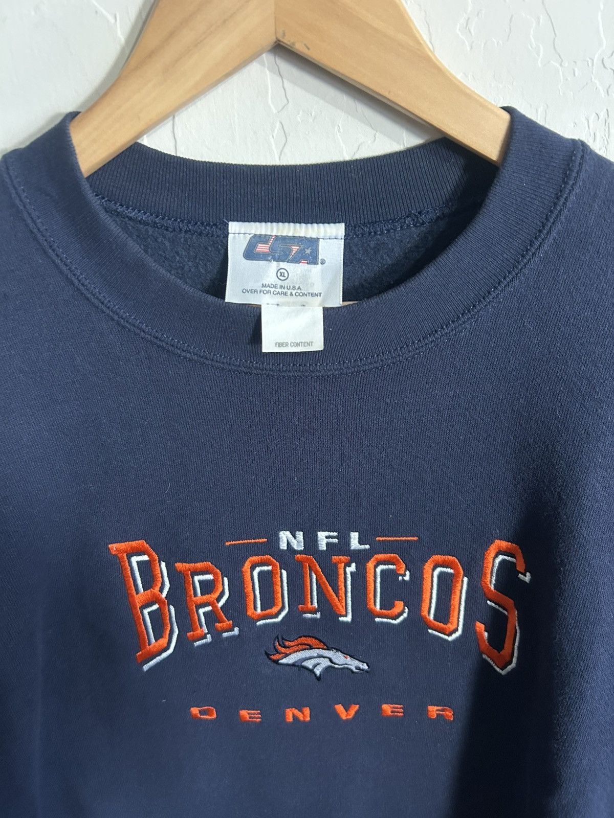 NFL Vintage Denver Broncos Crewneck Size XL Size US XL / EU 56 / 4 - 2 Thumbnail