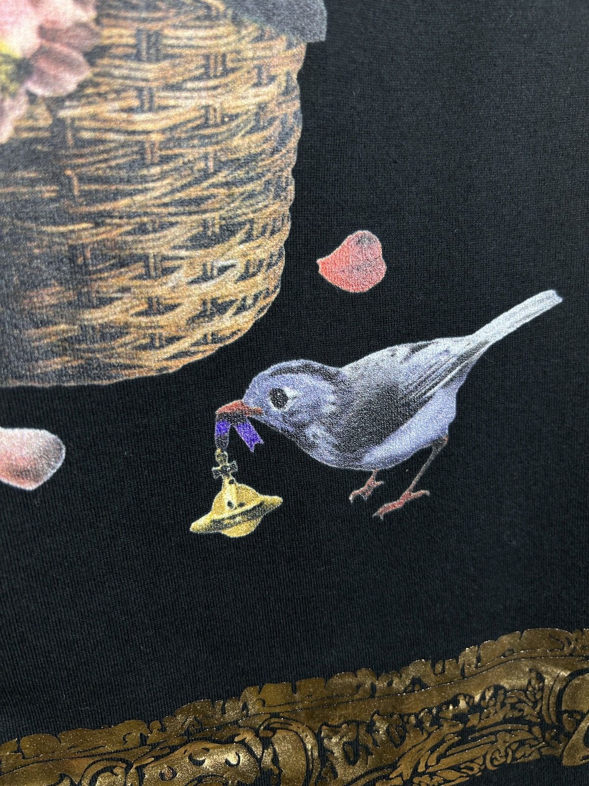 Vivienne Westwood Vivienne Westwood Bouquet Bird Art Painting T-Shirt Size S / US 4 / IT 40 - 3 Thumbnail