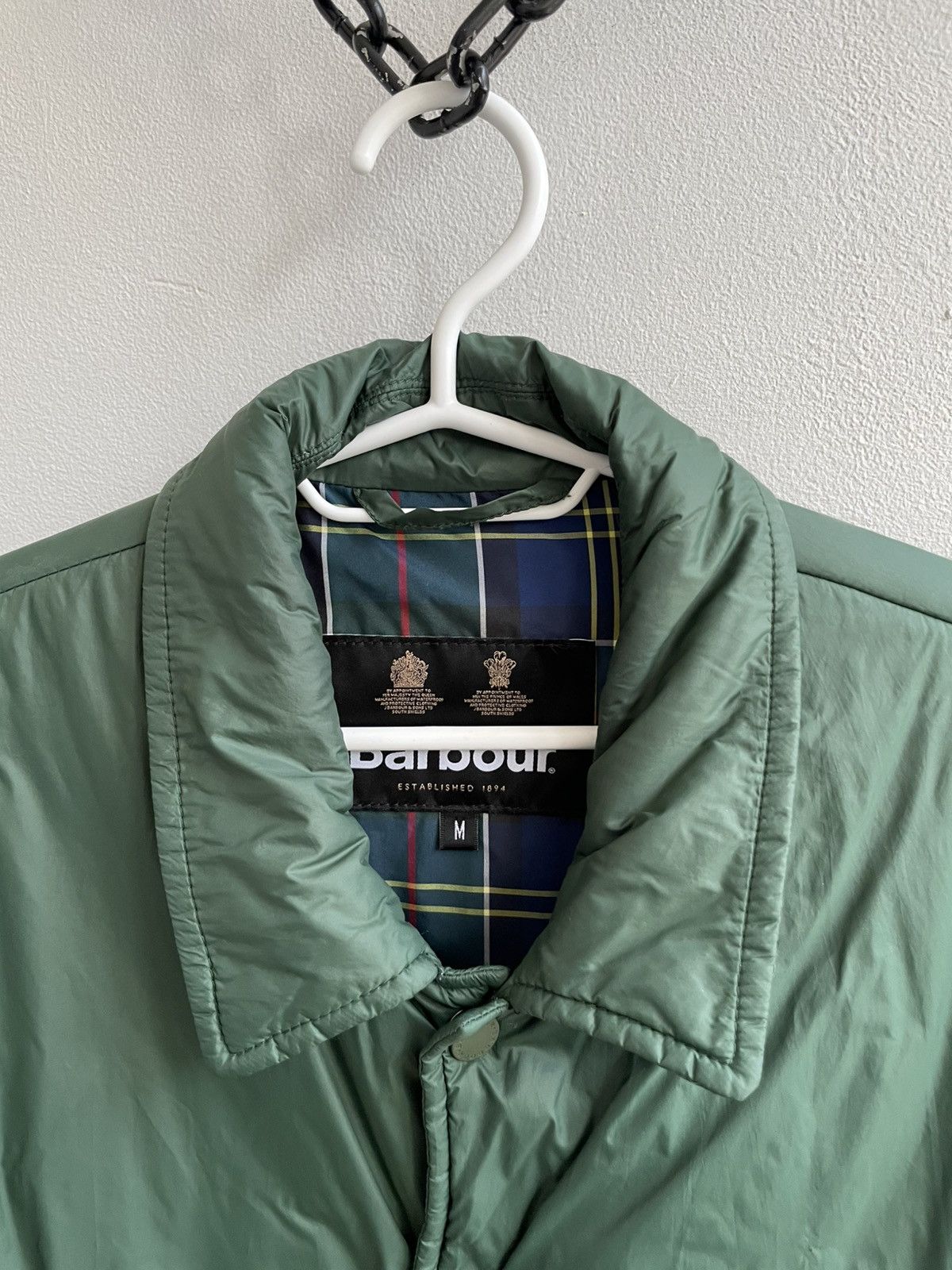Barbour Barbour Quilted jacket Batbour Fenchurch Quilt Green Mens Size US M / EU 48-50 / 2 - 7 Thumbnail