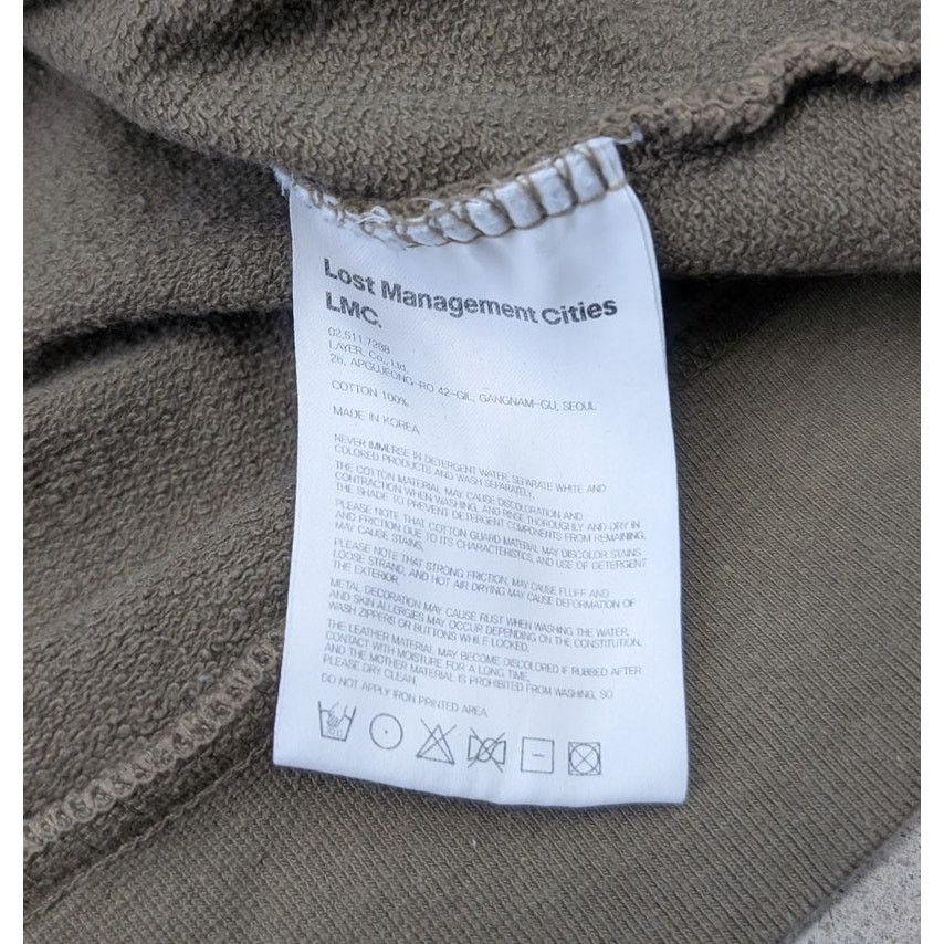 Supreme Lost Management Cities Embroidered Logo Brown Hoodie Size US L / EU 52-54 / 3 - 5 Thumbnail