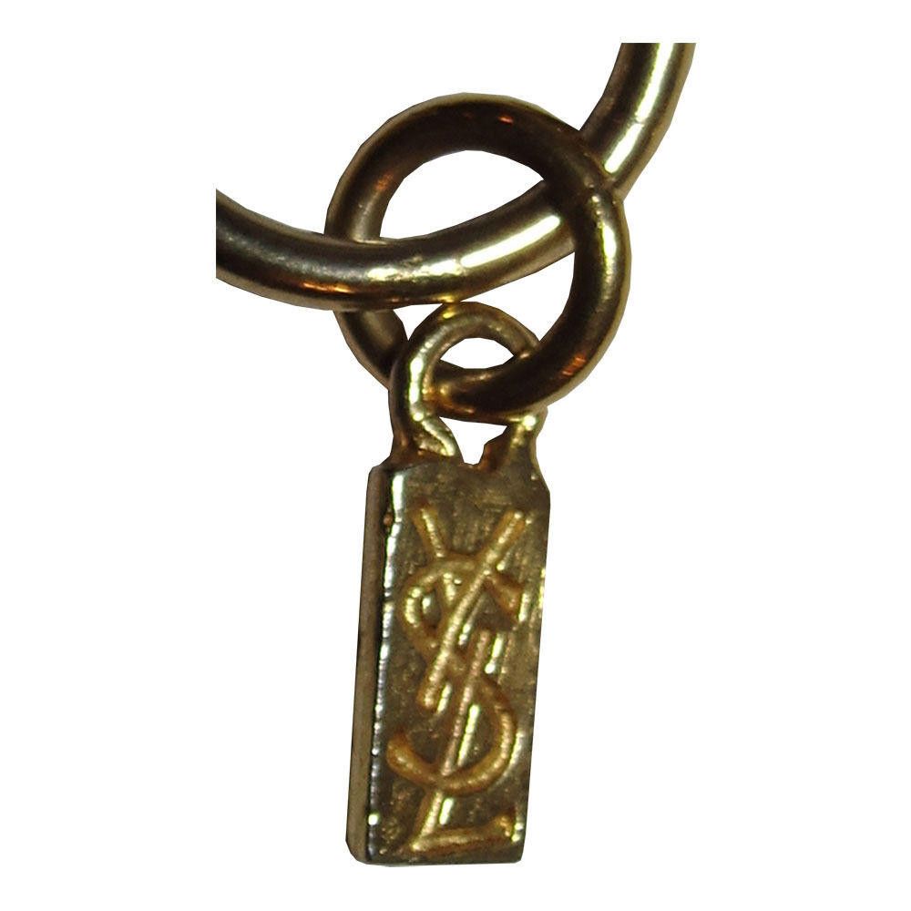 Yves Saint Laurent Yves Saint Laurent Black and Gold Woven Rope Necklace Size ONE SIZE - 7 Thumbnail