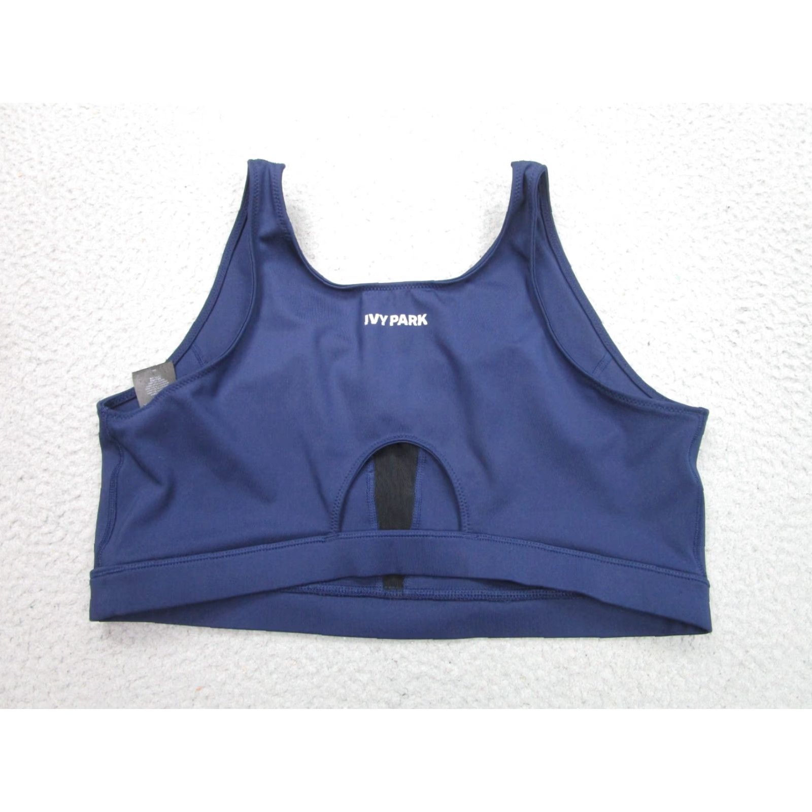 Ivy Park IVY PARK Sports Bra Womens XL Blue Yoga Running Support Stretch Gym Work out Size ONE SIZE - 4 Thumbnail