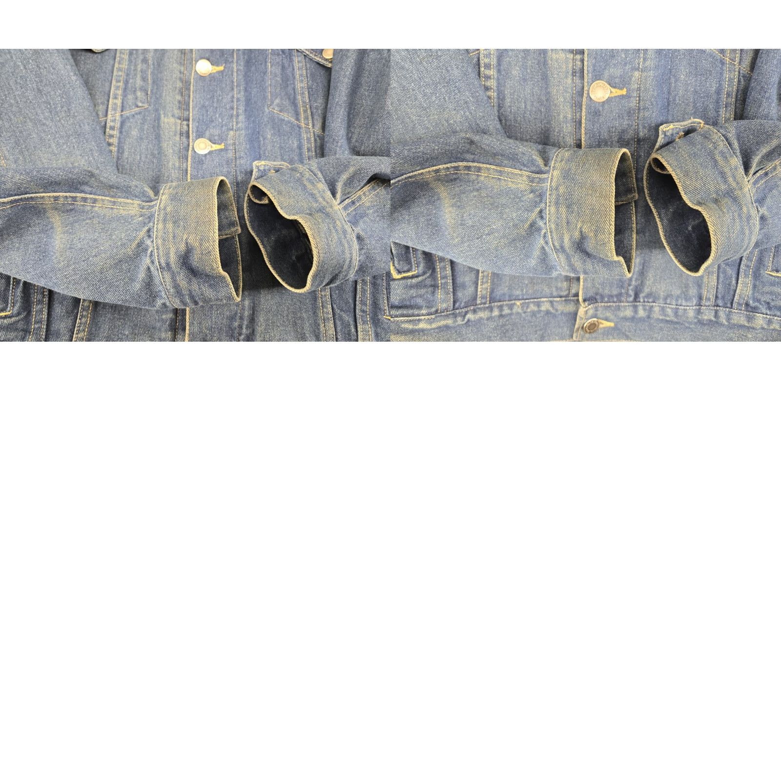 Wrangler VINTAGE Wrangler Hero Blue Dark Wash Denim Jean Jacket Size L Men's Jacket Regular Classic Trucker Denim Size US 33 - 10 Thumbnail