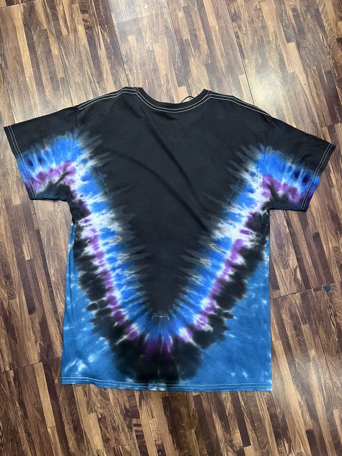 Band Tees × Jimi Hendrix × Vintage RARE Jimi Hendrix shirt mens Medium black Tie dye Size US M / EU 48-50 / 2 - 5 Thumbnail