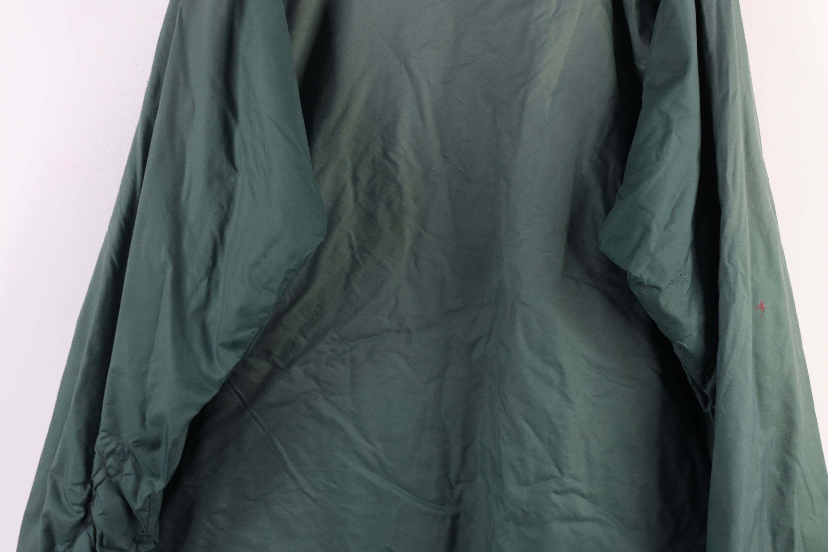 Vintage Vintage 90s Big Mac Coach Coaches Jacket Green Size ONE SIZE - 11 Thumbnail