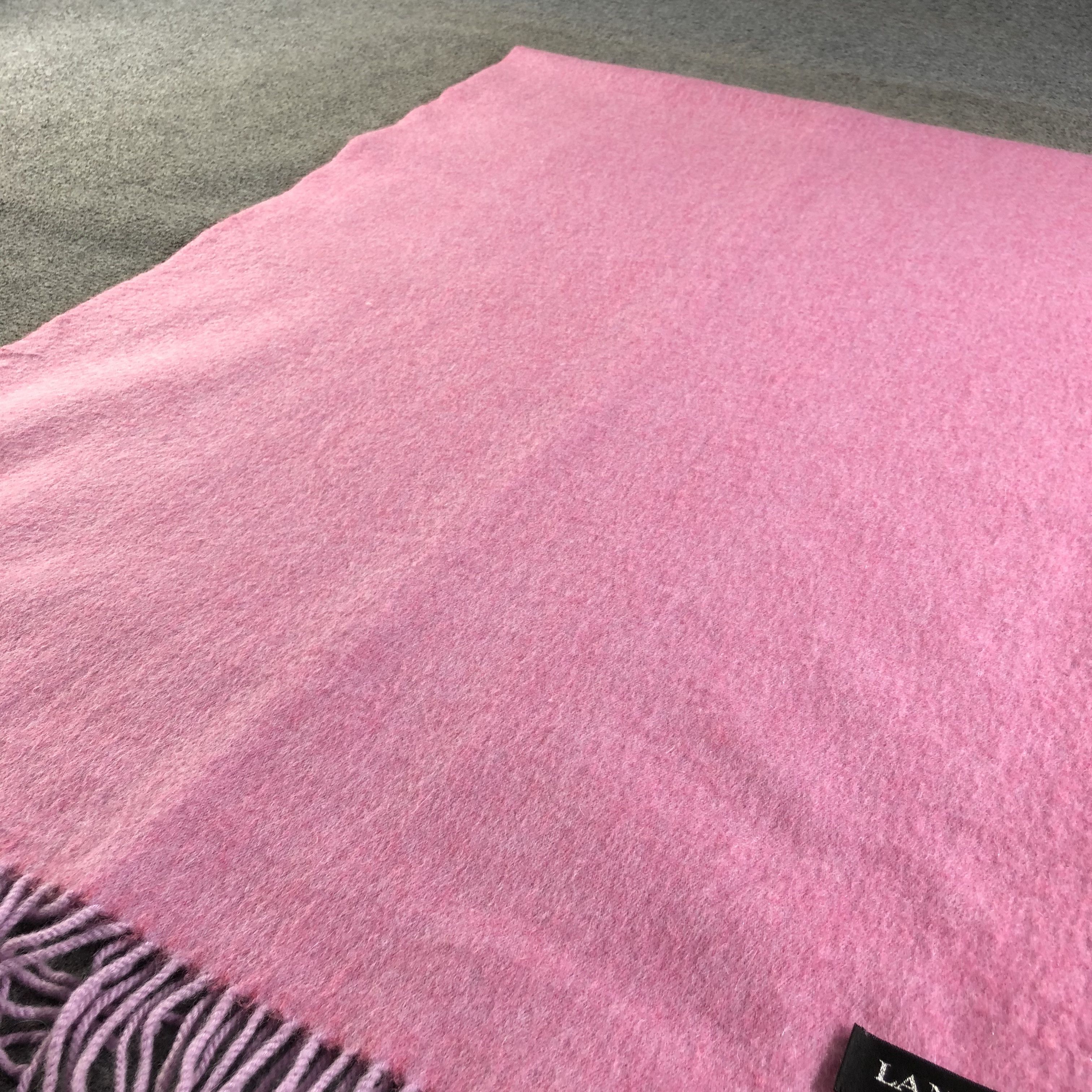 Lanvin Lanvin Cashmere Scarf Muffler V1919 Size ONE SIZE - 3 Thumbnail