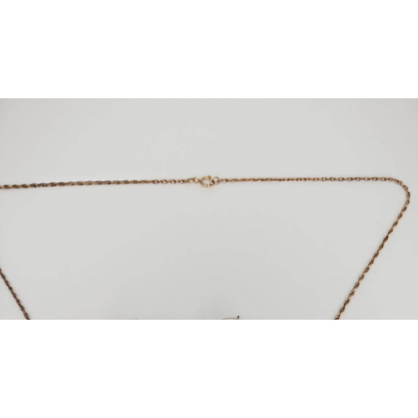 Vintage Danbury Mint Vermeil Necklace Genuine Ruby 14k Gold / Sterli Size ONE SIZE - 8 Thumbnail