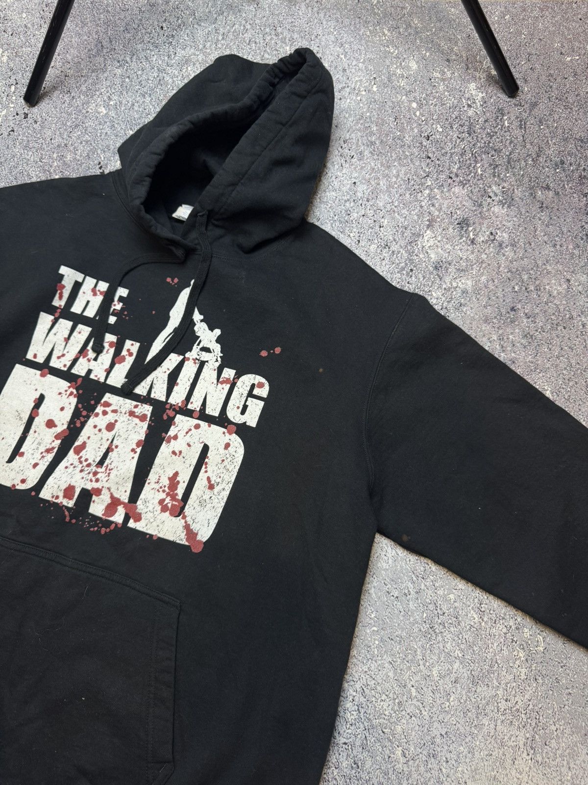 Vintage 💥CRAZY CUSTOM MADE THE WALKING DEAD HOODIE Size US XL / EU 56 / 4 - 6 Thumbnail