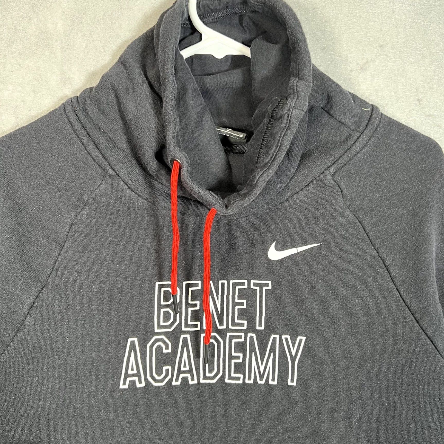 Nike Nike Mock Neck Sweatshirt Adult Small Black Long Sleeve Pocket Mens Size US S / EU 44-46 / 1 - 5 Thumbnail