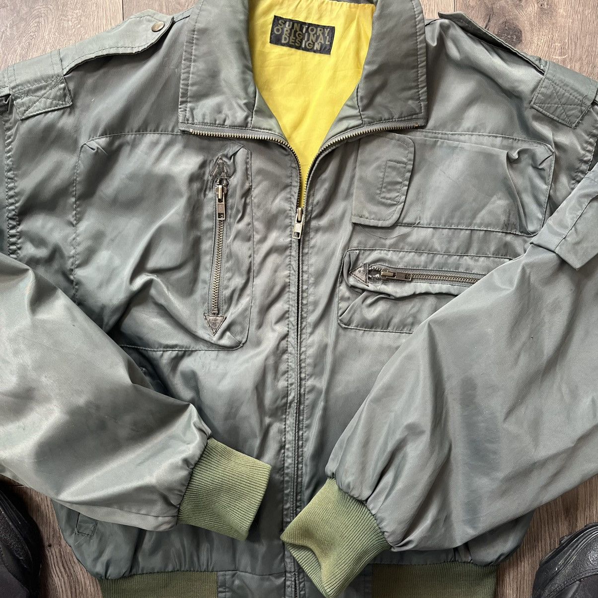 Japanese Brand Vintage Suntory Bomber Size US M / EU 48-50 / 2 - 3 Thumbnail