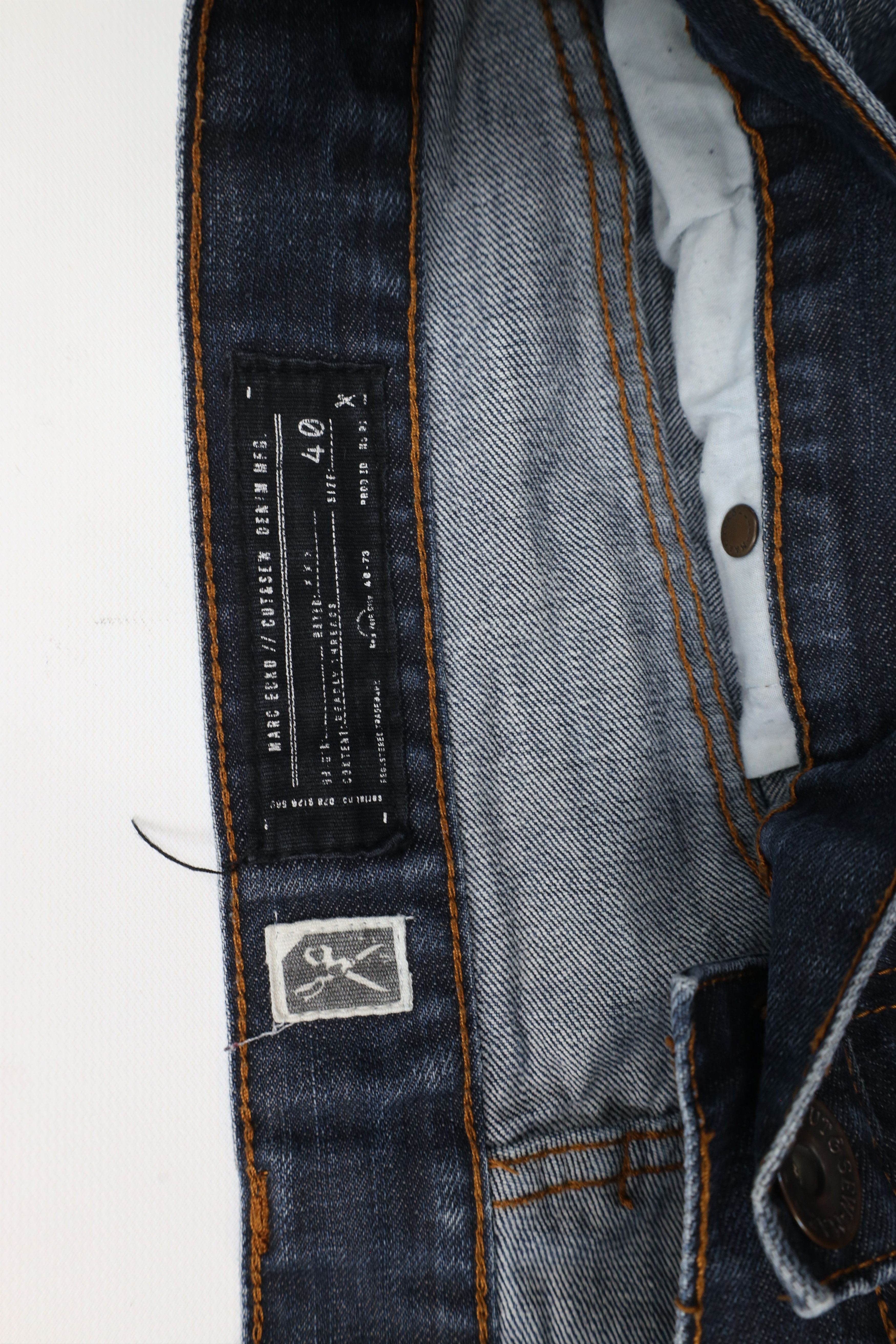 Marc Ecko × Vintage Vintage Y2K Mark Ecko Baggy Fit Wide Leg Denim Jeans Blue Size US 40 / EU 56 - 7 Thumbnail