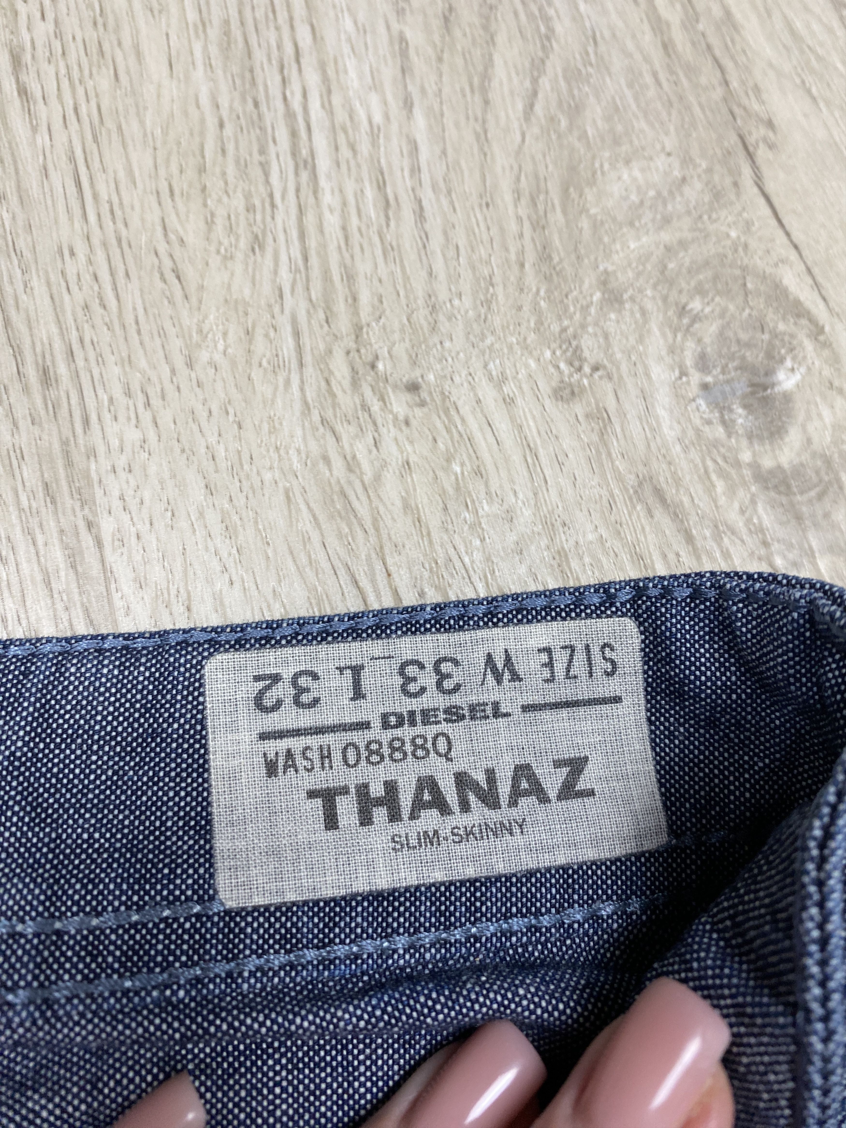 Diesel Diesel Mens Thanaz Denim Pants Jeans Size US 33 - 5 Thumbnail