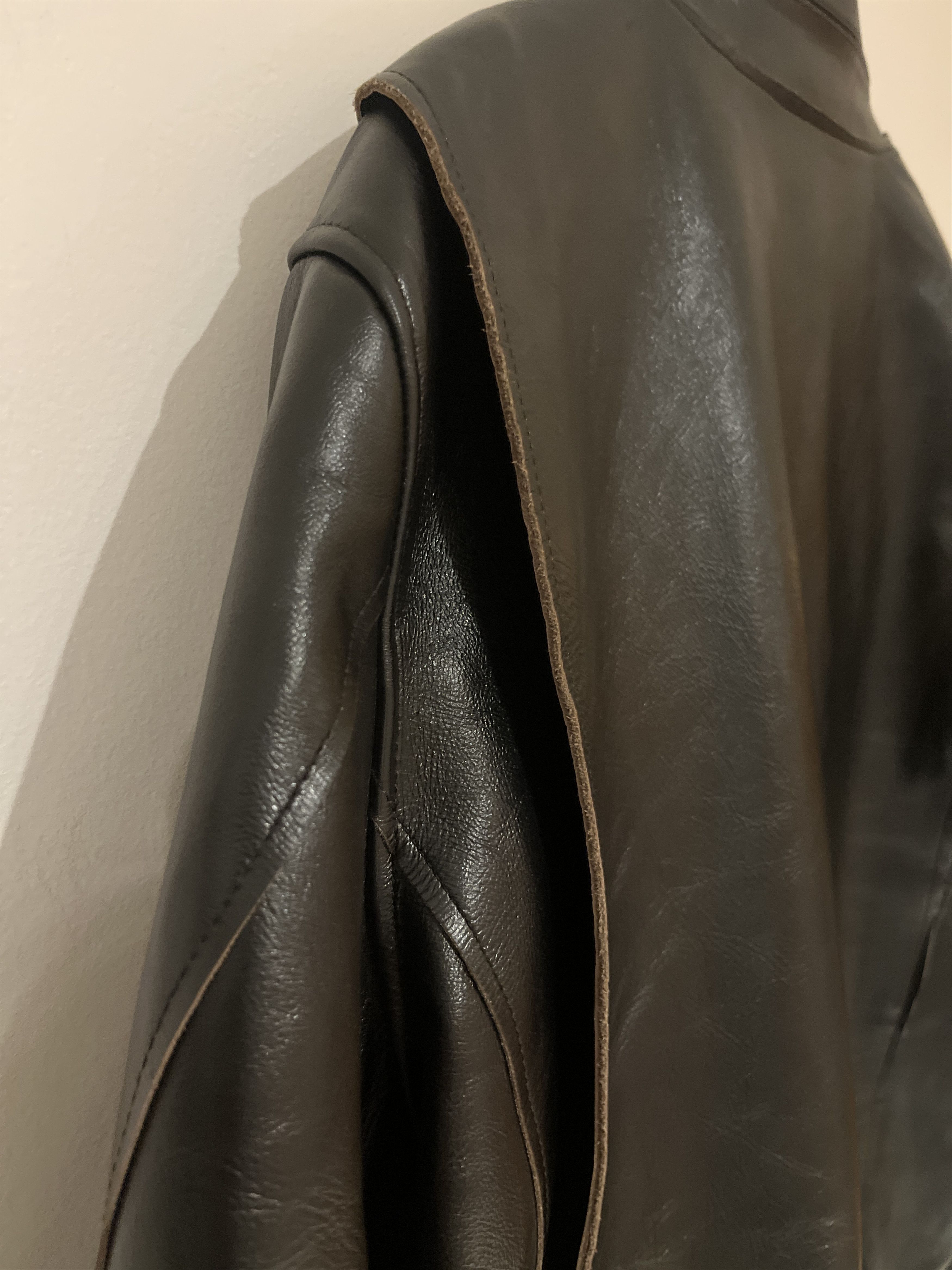 Sacai SS25 Leather Jacket Size US XL / EU 56 / 4 - 5 Thumbnail