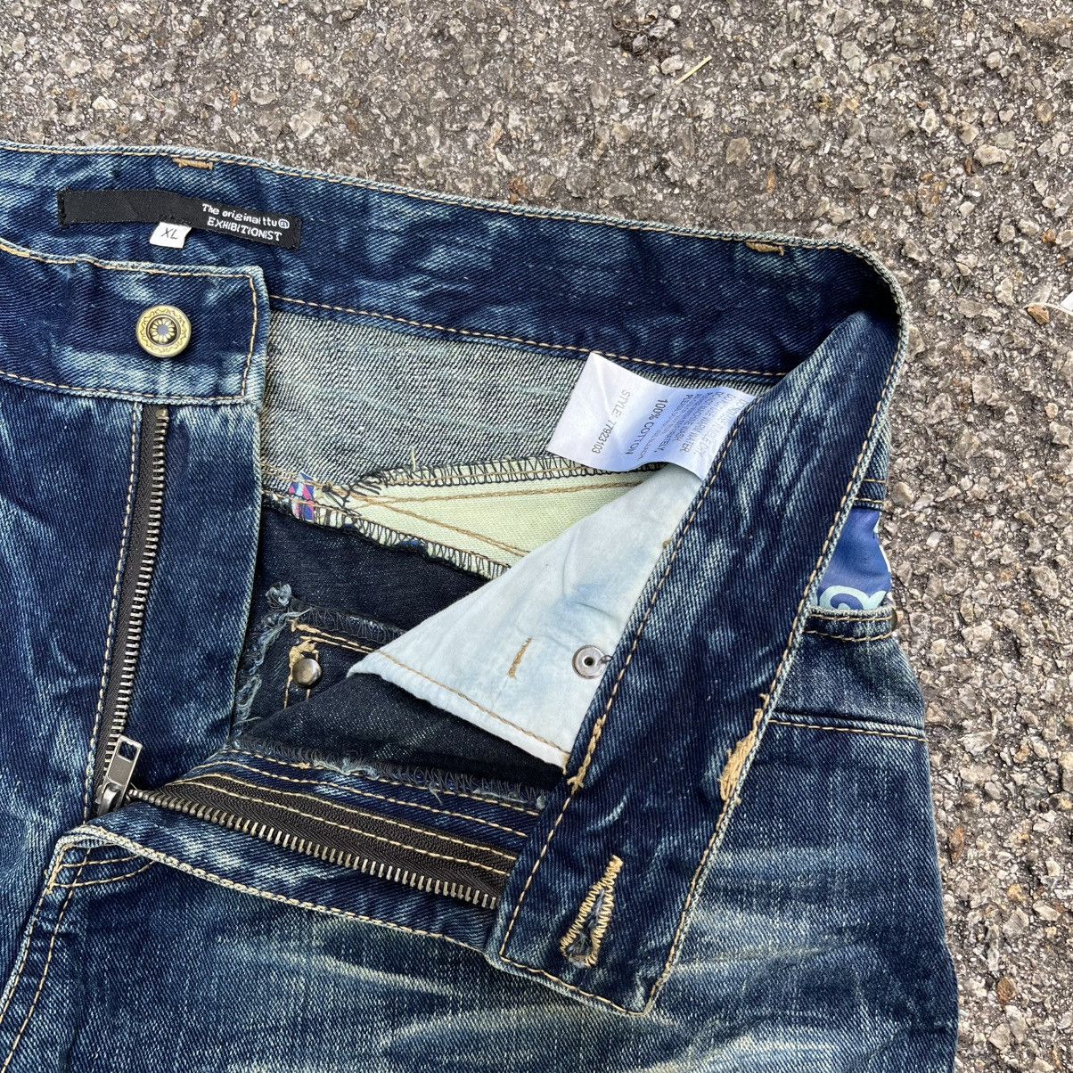 Hysteric Glamour SICK‼️Japanese Brand Exibitionist Jeans Clawmark Punk Denim Size US 34 / EU 50 - 7 Thumbnail