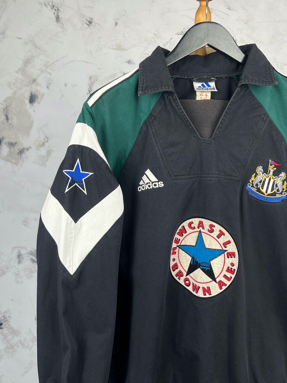 Adidas 90s Vintage Newcastle United Adidas Jacket S–M Size US S / EU 44-46 / 1 - 2 Thumbnail