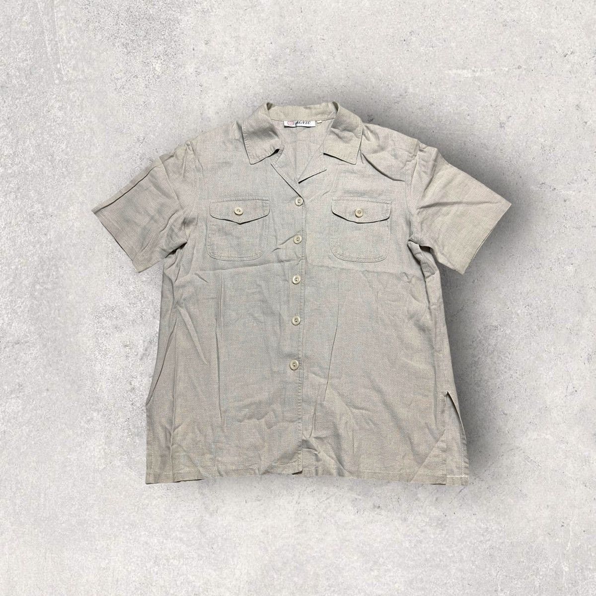 Vintage Vintage Mondo linen shirt Size US M / EU 48-50 / 2 - 1 Thumbnail