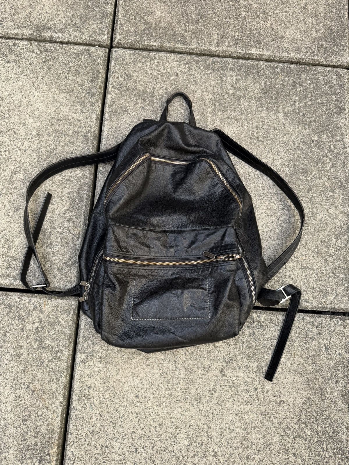 Rick Owens RICK OWENS SS19 BABEL BACKPACK Size ONE SIZE - 2 Thumbnail