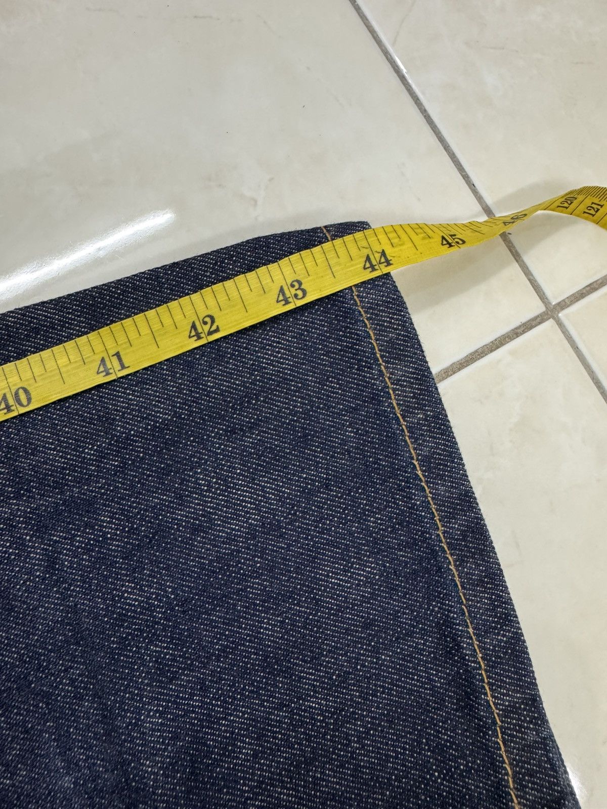 Helmut Lang Vtg Helmut Lang 1999 Indigo Blue Classic Cut Denim Jeans Size US 27 - 8 Thumbnail