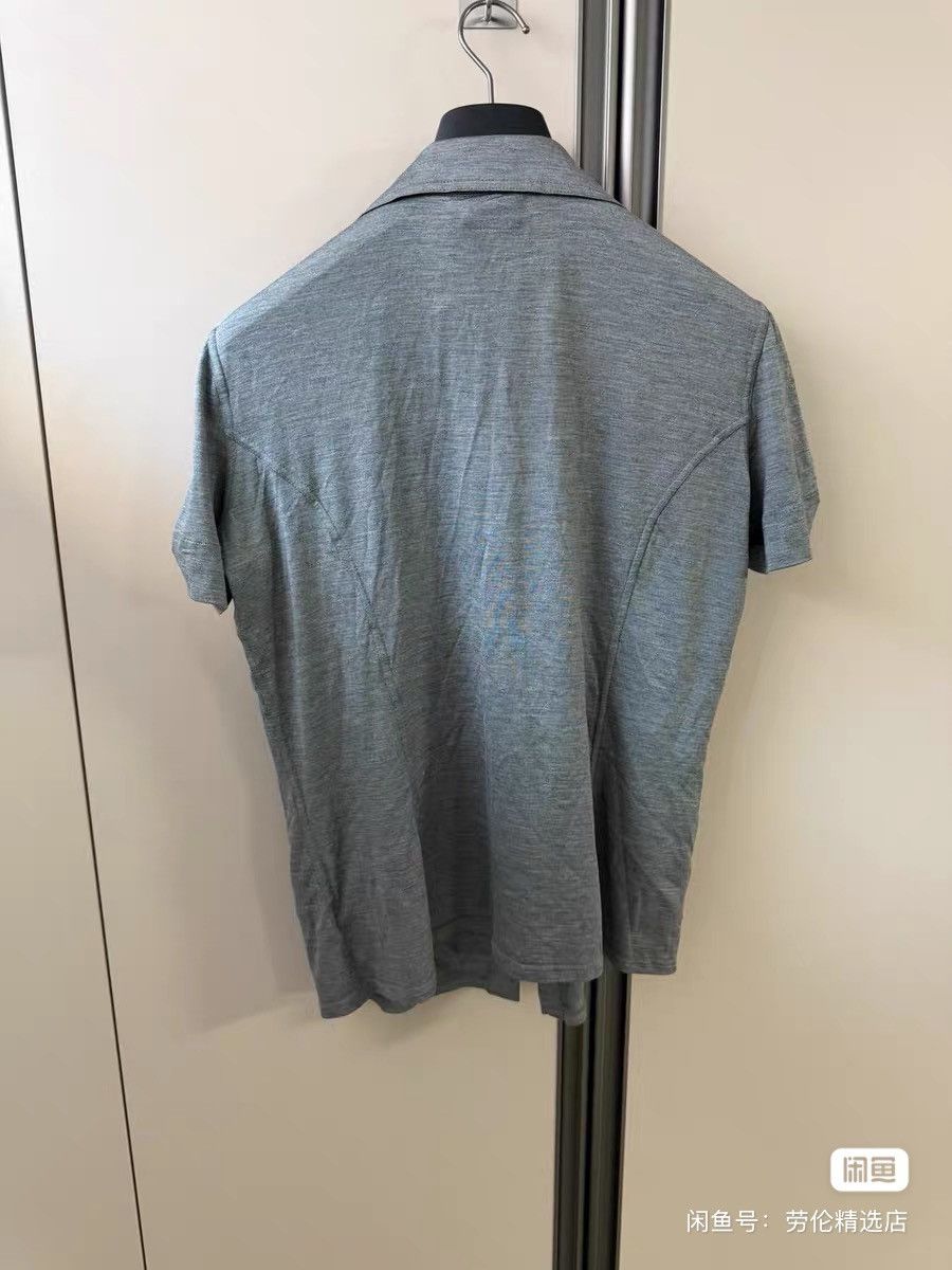 Giorgio Armani Giorgio Armani silk polo shirt Size US S / EU 44-46 / 1 - 3 Thumbnail