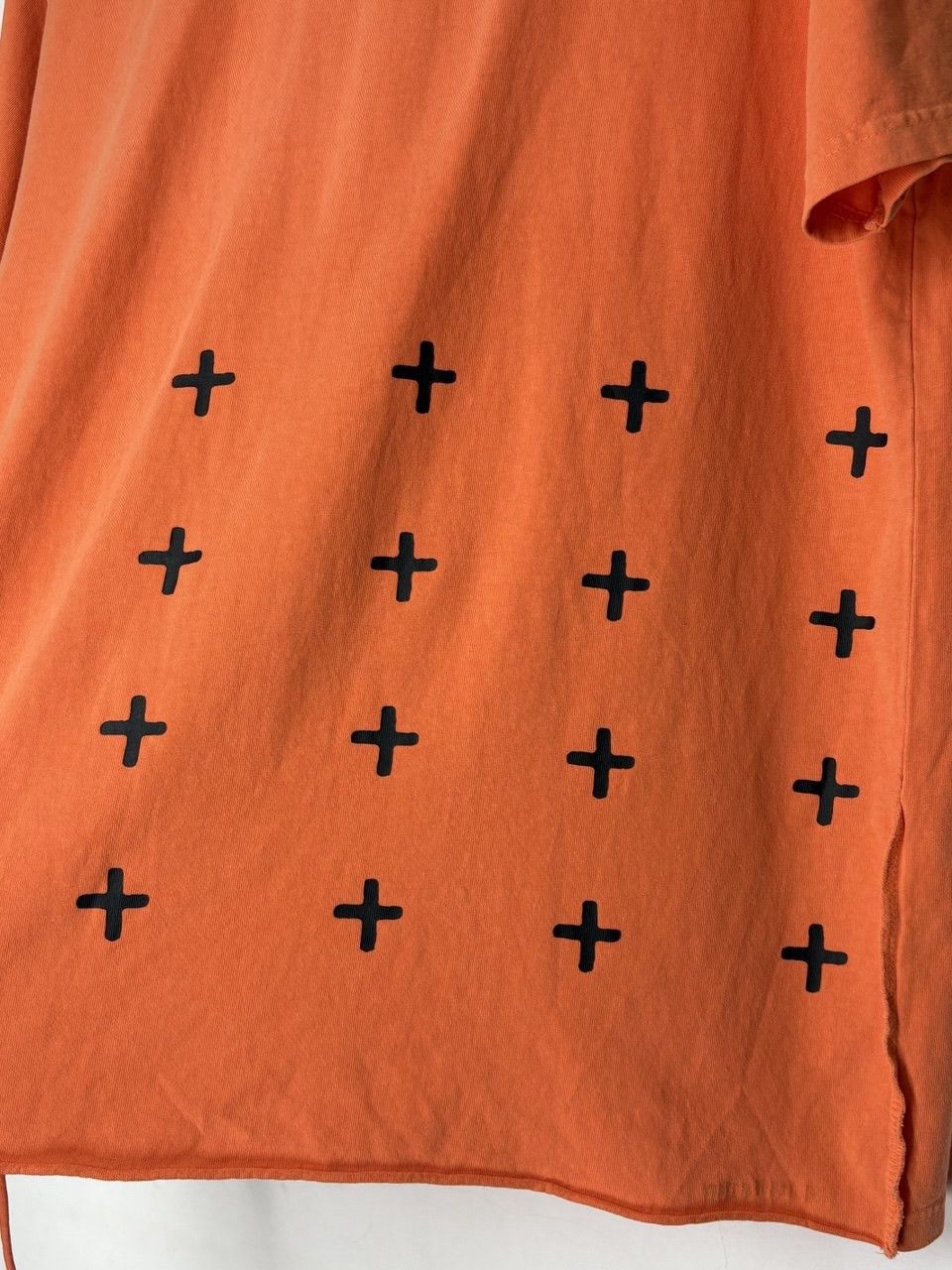 Ksubi Ksubi Orange Rose Garden Biggie T-Shirt Size US XL / EU 56 / 4 - 9 Thumbnail