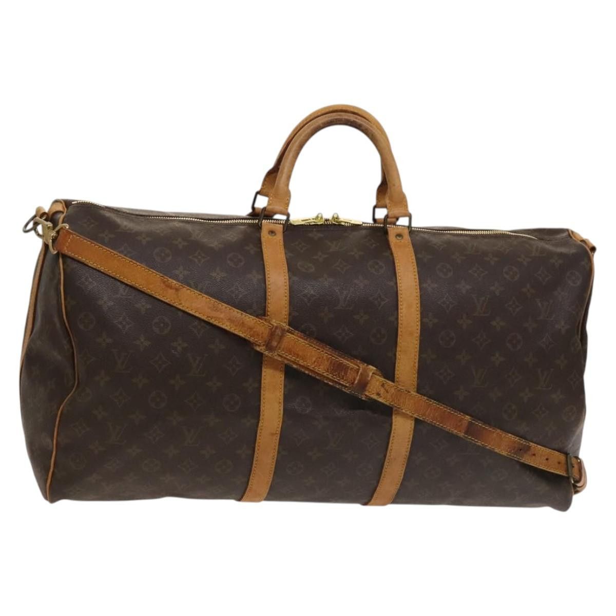 Louis Vuitton LOUIS VUITTON Monogram Keepall Bandouliere 60 Boston Bag Size ONE SIZE - 1 Thumbnail