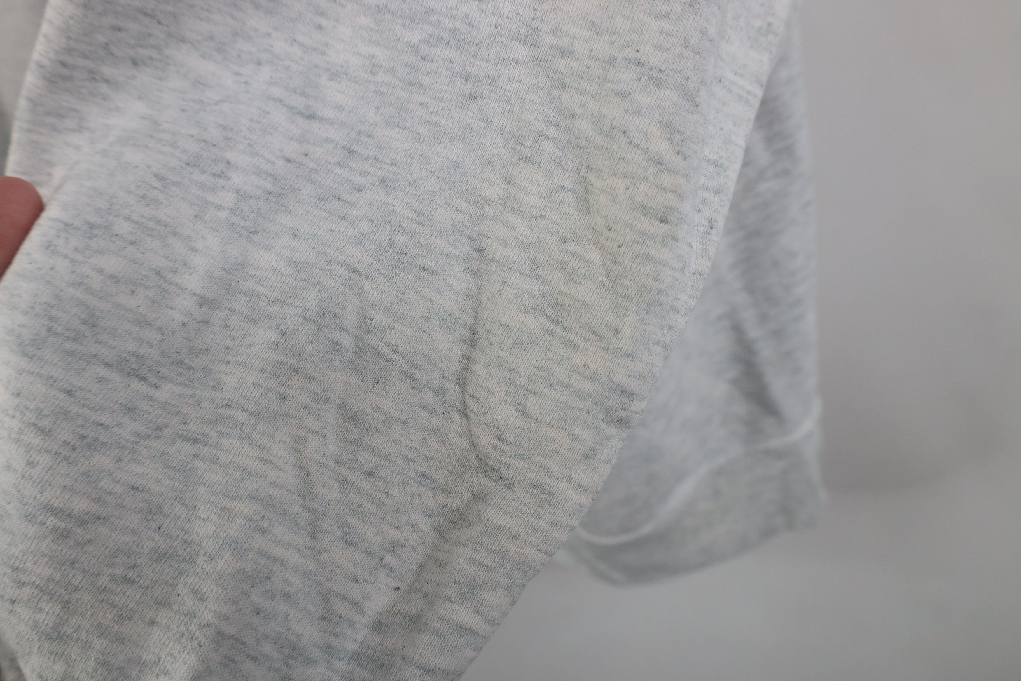 Vintage Vintage 90s Spell Out Serenity Prayer Sweatshirt Gray Size L / US 10 / IT 46 - 10 Thumbnail
