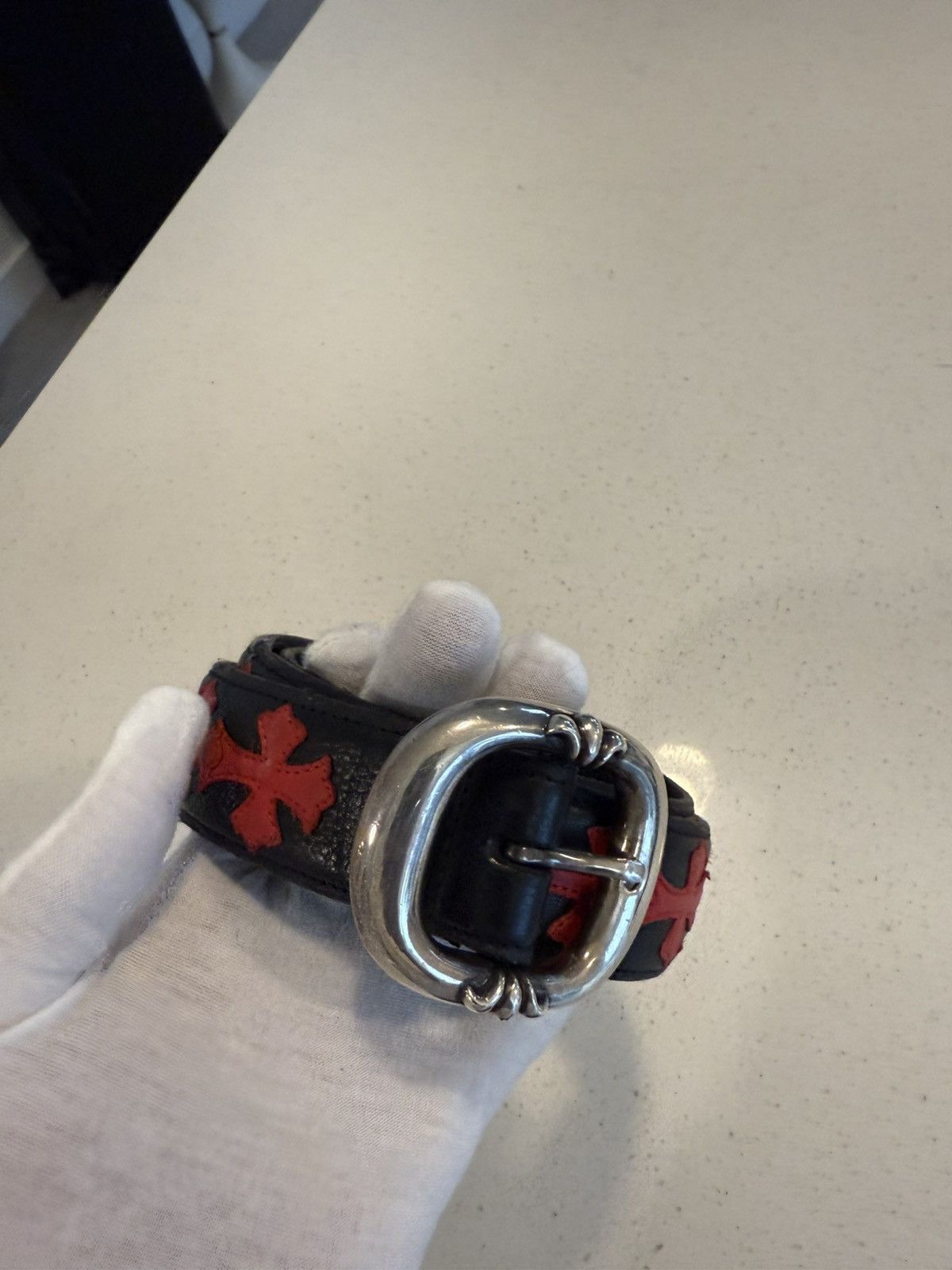 Chrome Hearts CHROME HEARTS RED CROSS GUNSLINGER Size 38 - 1 Thumbnail
