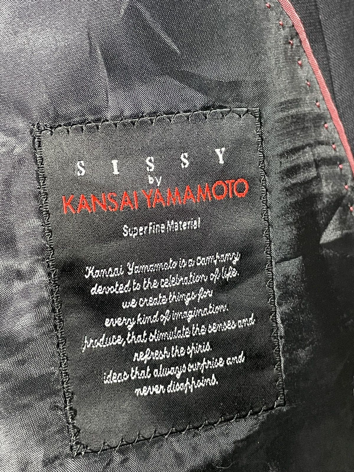 Japanese Brand × Kansai Yamamoto × Vintage SISSY By KANSAI YAMAMOTO Light Blazer (85) Size US XXS / EU 40 - 8 Thumbnail
