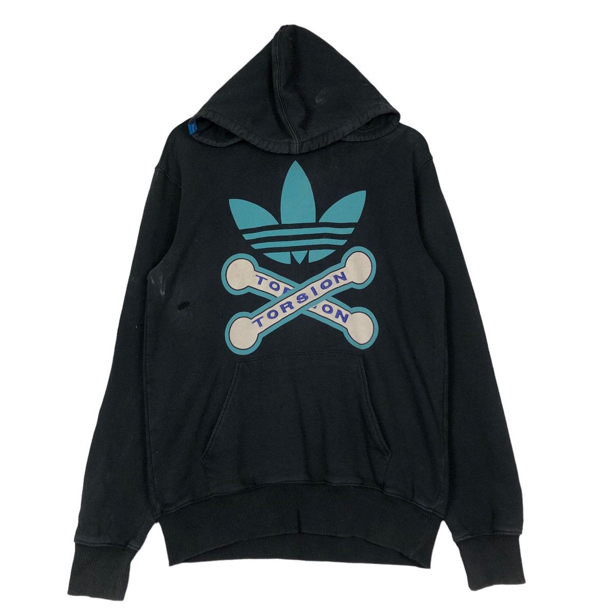 Adidas 🔥Adidas X Torsion Skeleton Big Logo Hoodie Pull Over Size US M / EU 48-50 / 2 - 12 Thumbnail