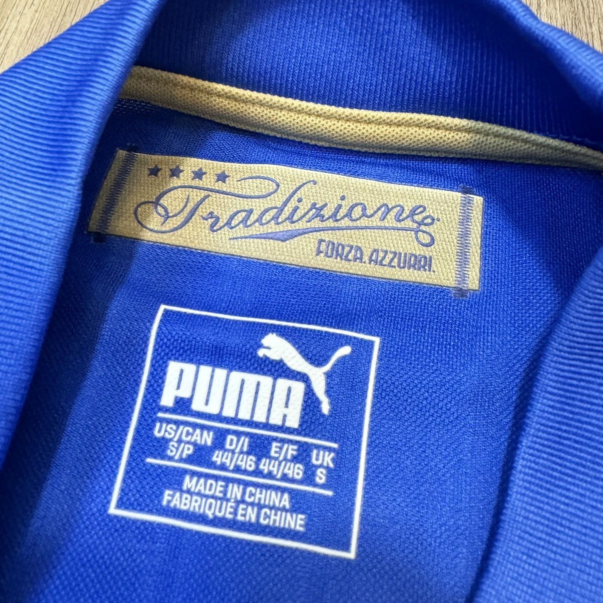 Puma Italy 16/17 home shirt #3 Chiellini Size US S / EU 44-46 / 1 - 8 Thumbnail