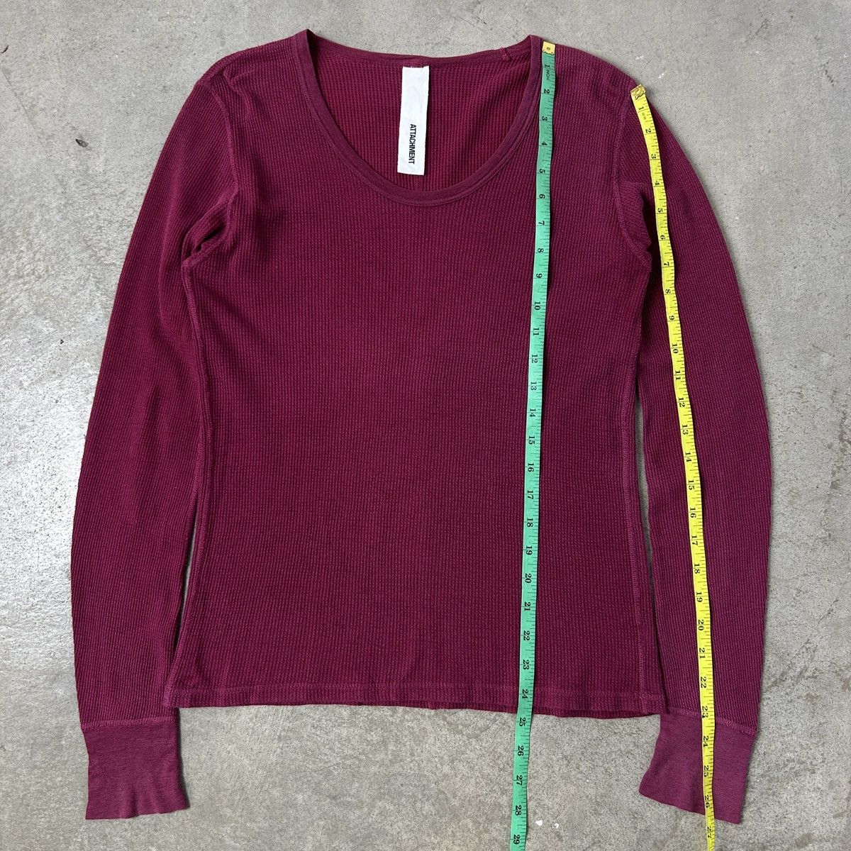 Attachment × Japanese Brand × Kazuyuki Kumagai Attachment Kazuyuki Kumagai Attachment - Waffle Top Size M / US 6-8 / IT 42-44 - 10 Thumbnail