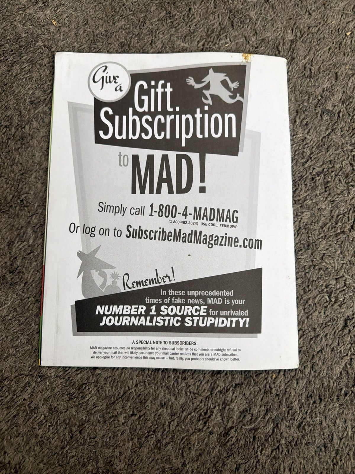 Hypebeast 2019 Mad Magazine No. 6 Size ONE SIZE - 3 Thumbnail