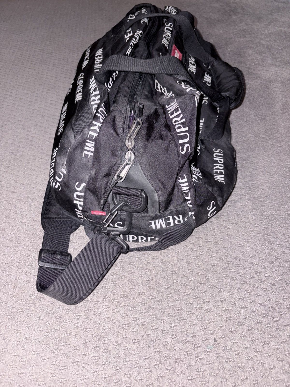 Supreme Supreme Duffle Bag - Black Size ONE SIZE - 3 Thumbnail