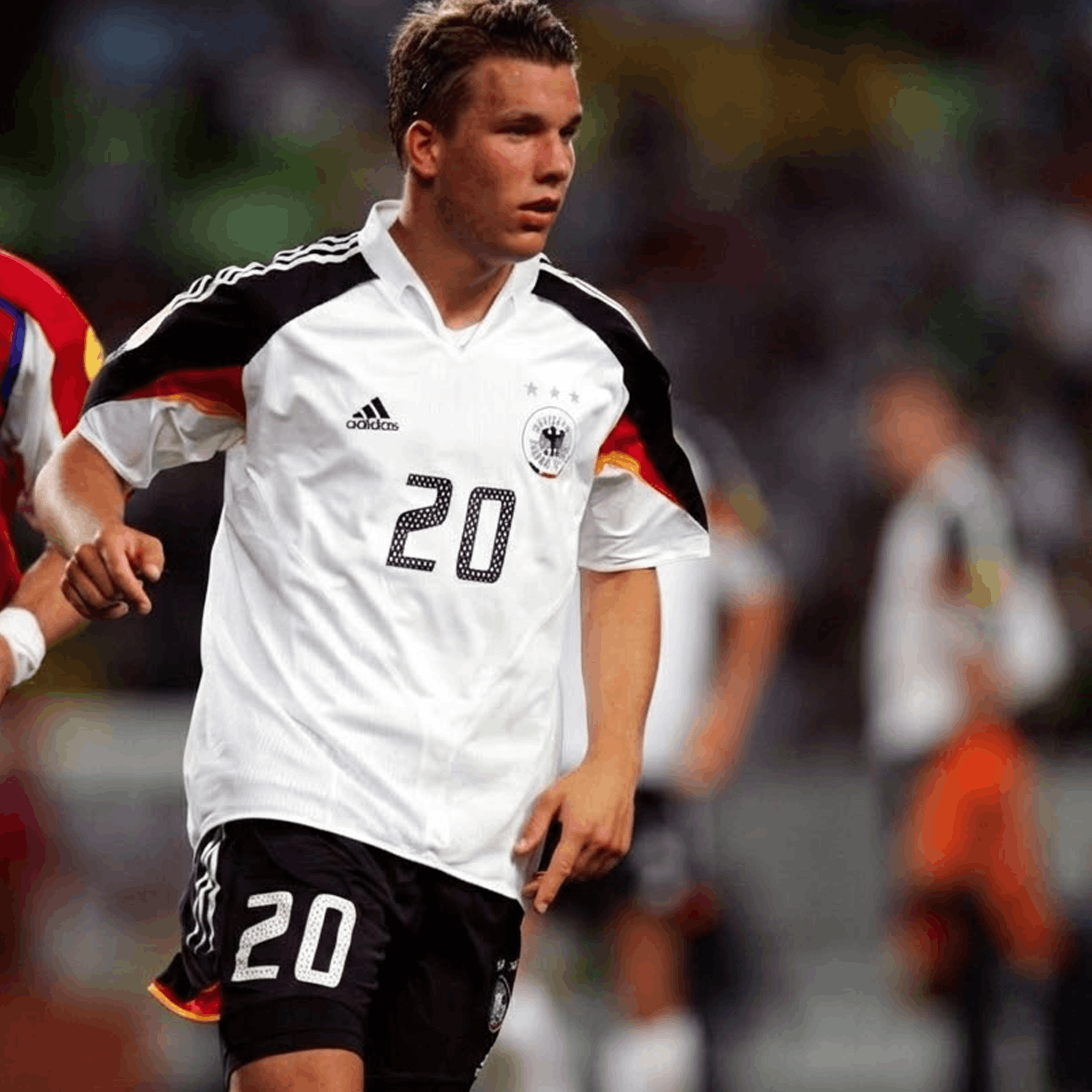 Adidas Germany Vintage Y2K Adidas Soccer Jersey Size US L / EU 52-54 / 3 - 3 Thumbnail
