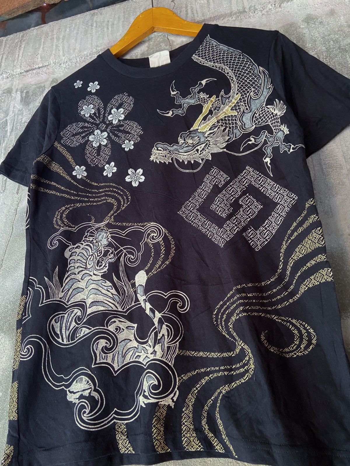 Beauty Beast × Hysteric Glamour × Japanese Brand SPACE OPERA DRAGON JAPANESE TEE Size US S / EU 44-46 / 1 - 2 Thumbnail