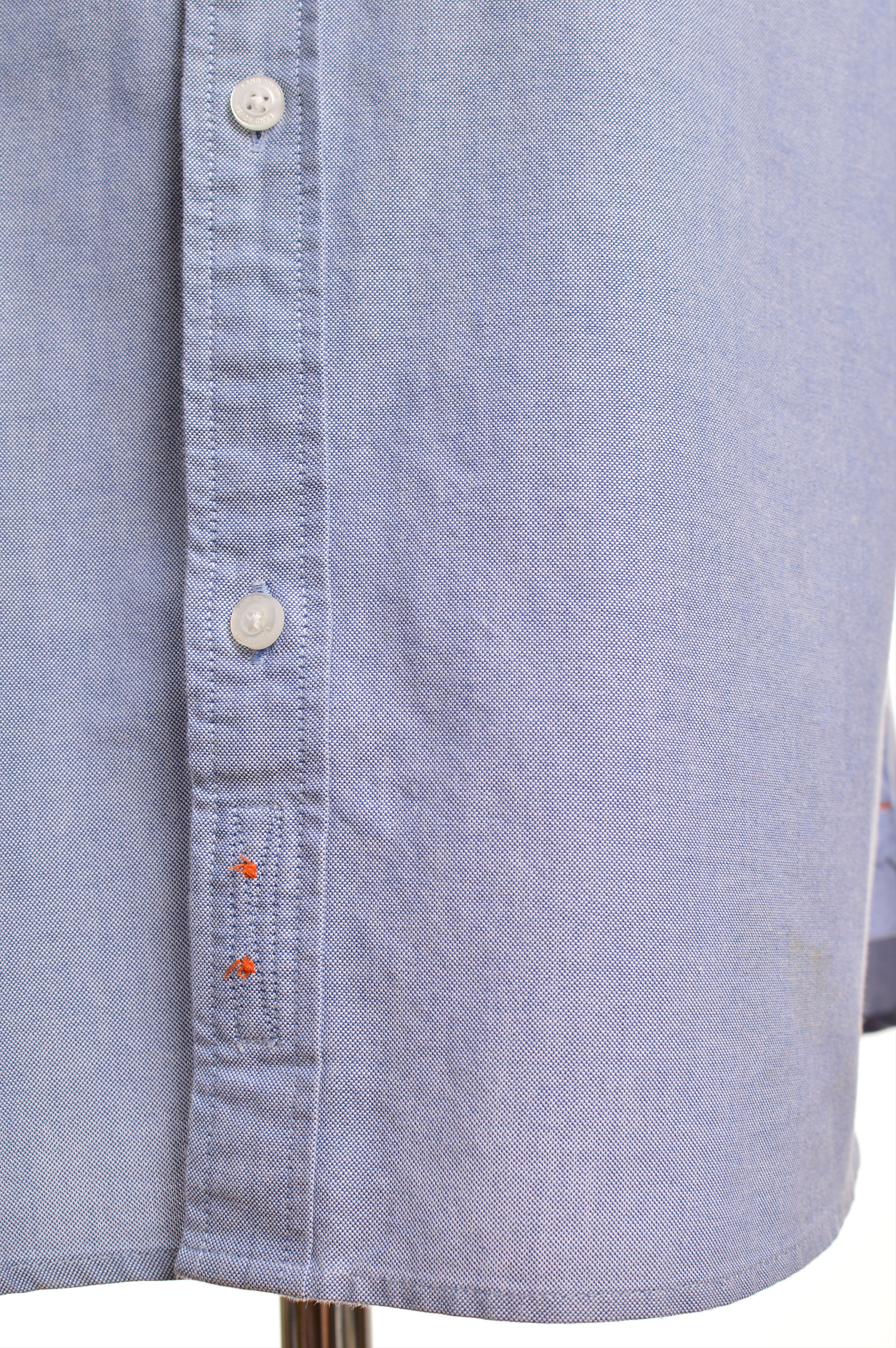 Vintage Land Rover Mens Oxford Button Shirt Size US XL / EU 56 / 4 - 4 Thumbnail