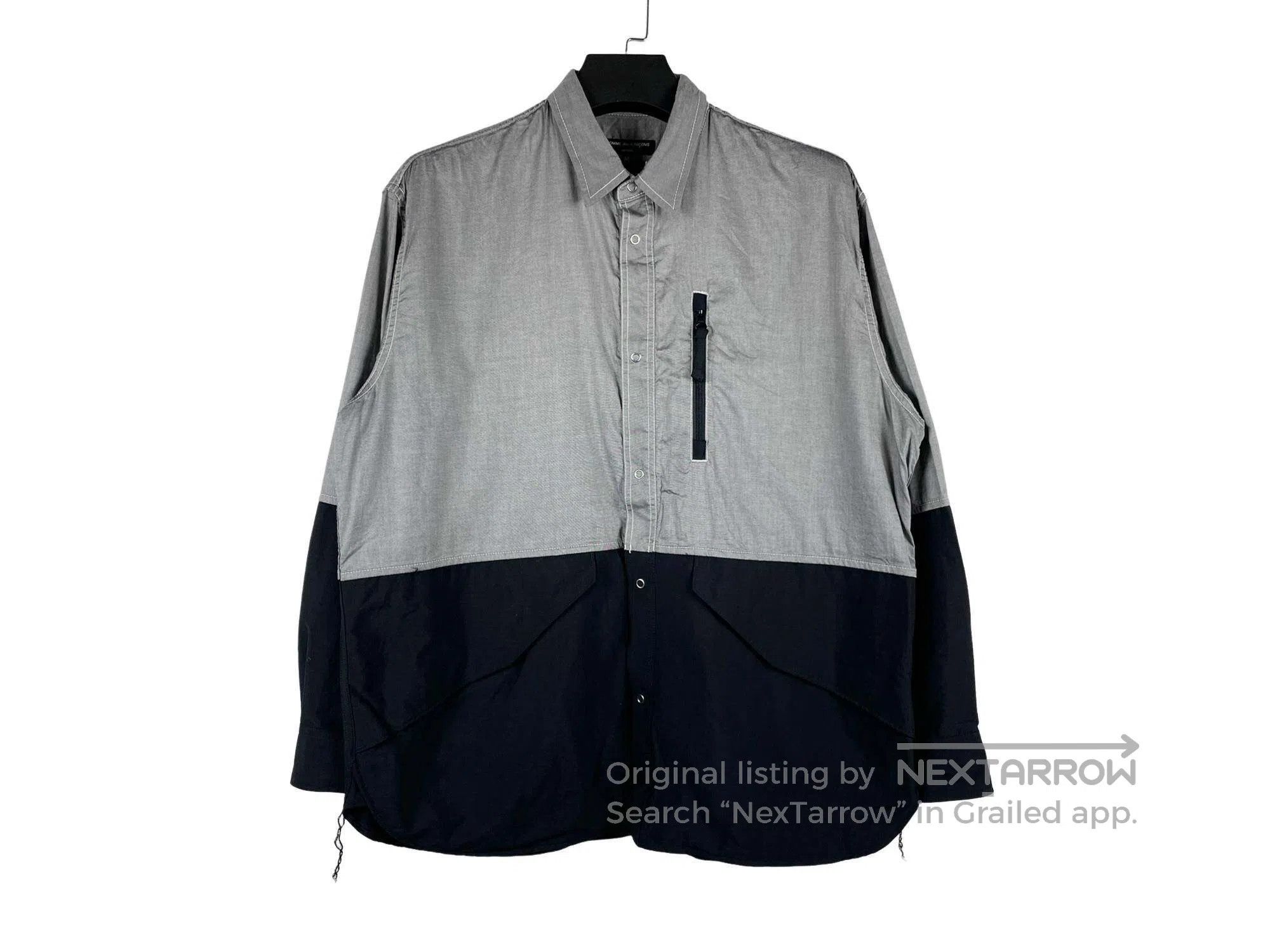 Other Comme Des Garcons Colorblocked Zip Pocket Shirt Size US M / EU 48-50 / 2 - 1 Thumbnail