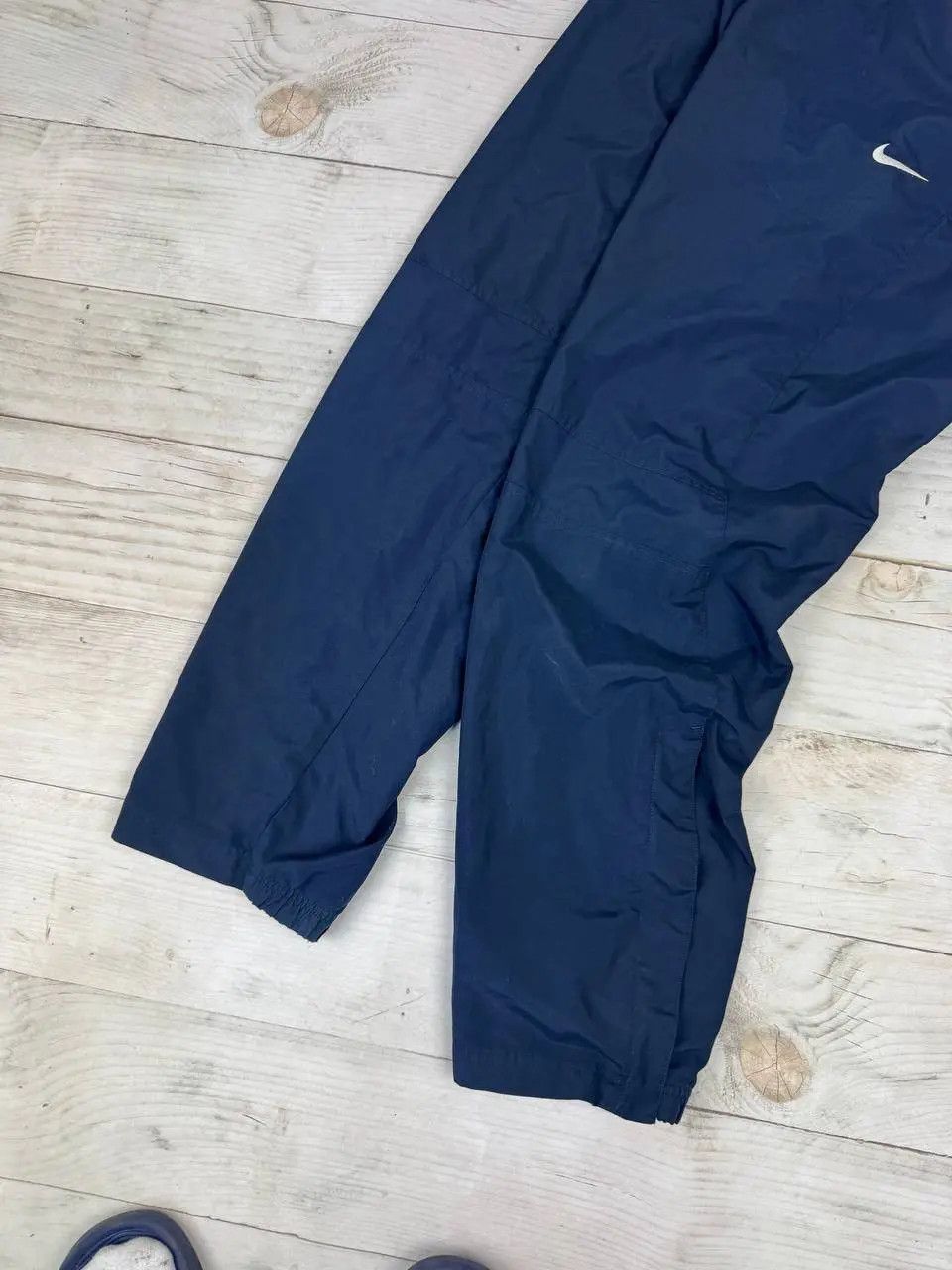 Nike Vintage Nike Track Pants 00s Swoosh Nylon Y2K Size US 34 / EU 50 - 3 Thumbnail