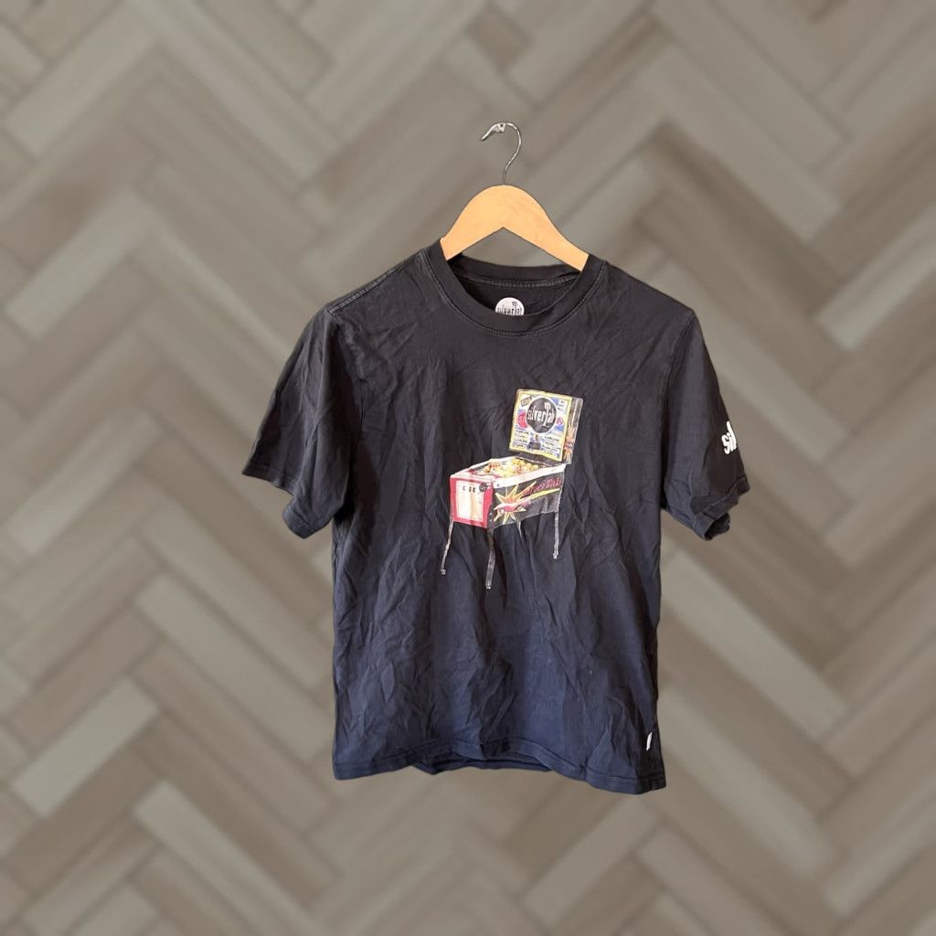 Levi's Levi's T-Shirt Men Black Silver Tab Pinball Graphic Short Sleeve XS Size XS Shirt Mens Pinball Graphic Metal Theme Size US XS / EU 42 / 0 - 1 Thumbnail