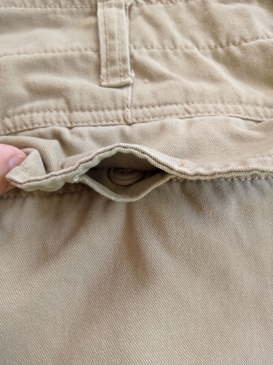 Faded Glory Faded Glory Sand Khaki Cargo Mens Shorts Size US 40 / EU 56 - 6 Thumbnail