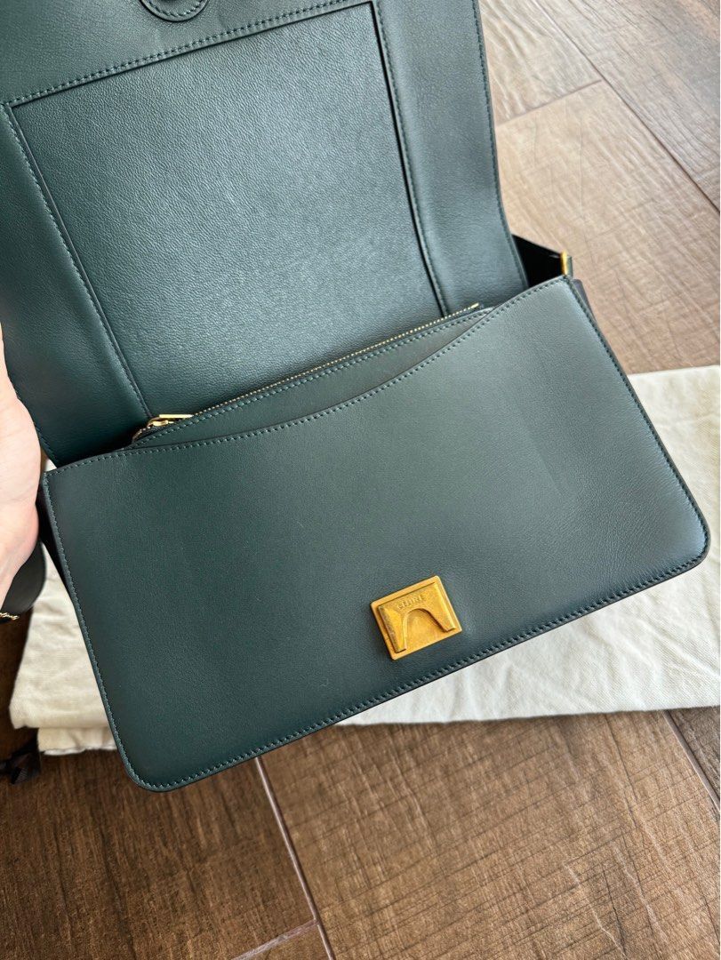 Celine Celine frame bag blue / green tone Size ONE SIZE - 6 Thumbnail