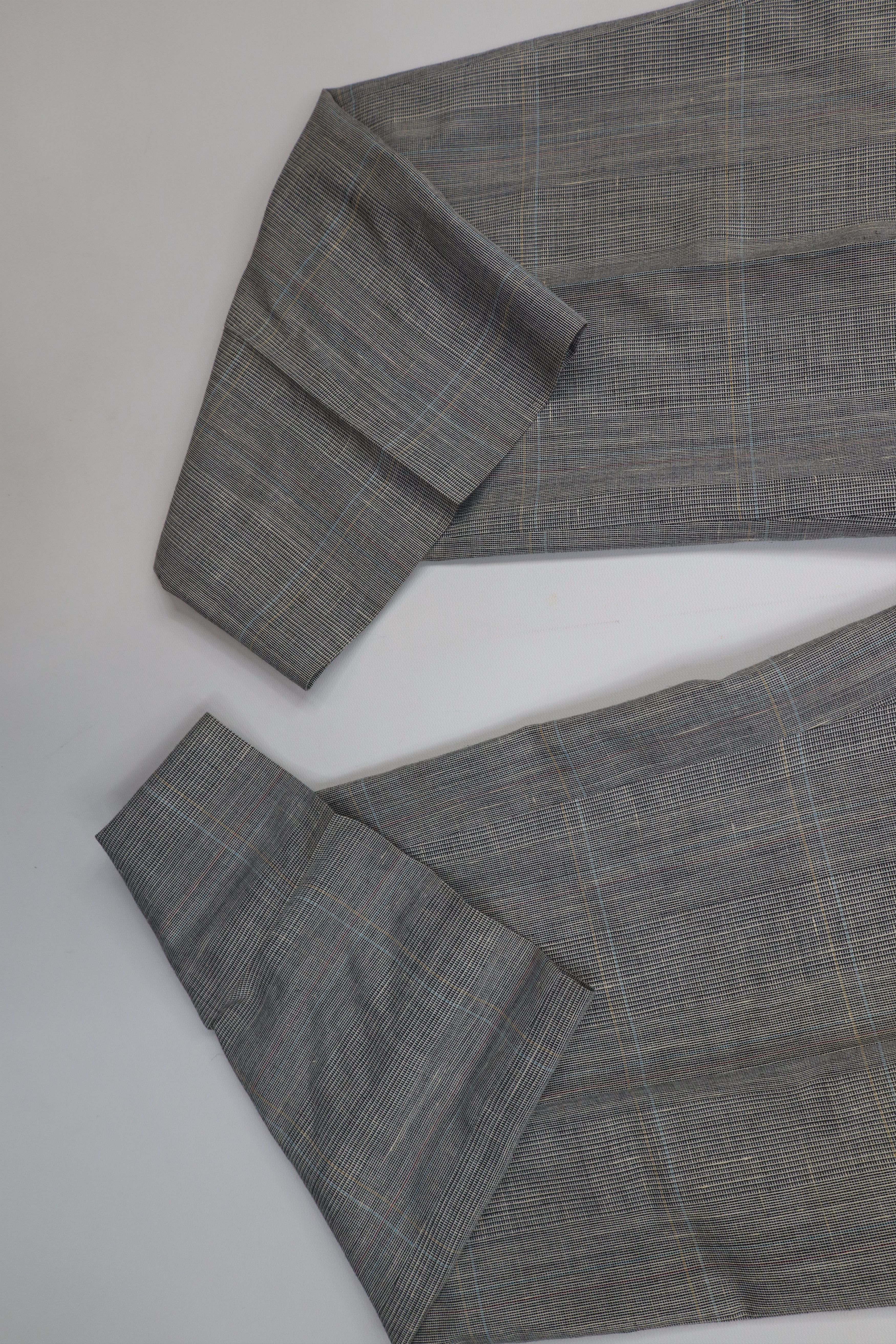 Vintage Vintage 60s 70s Houndstooth Wool Wide Leg Chino Pants USA Size US 36 / EU 52 - 5 Thumbnail