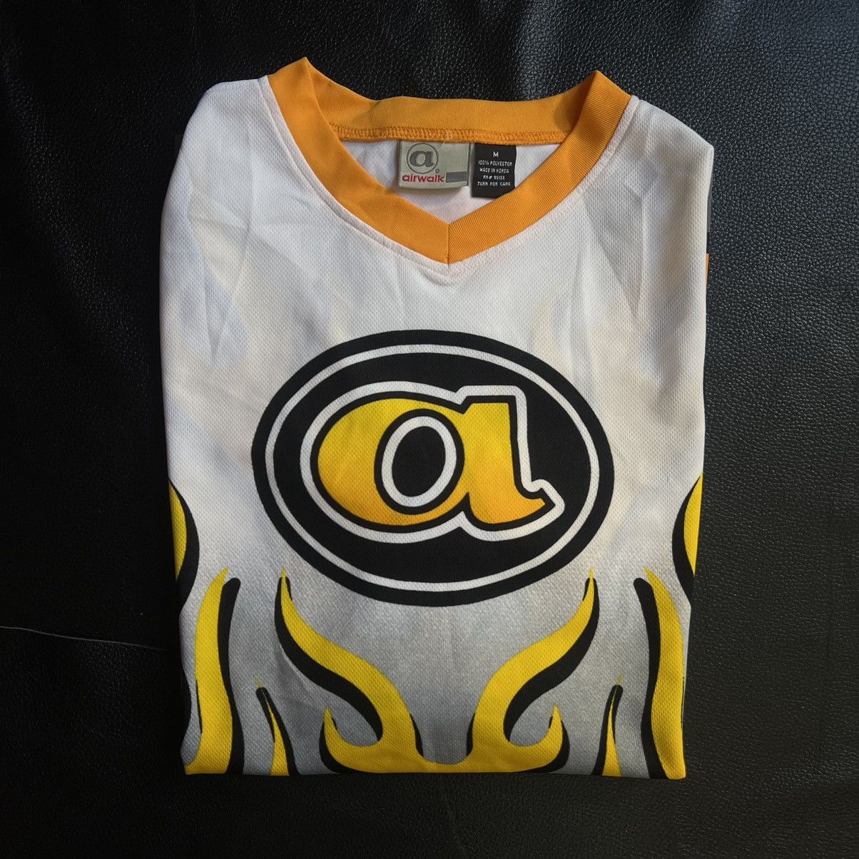 Airwalk Rare 90’s AirWalk Flame Jersey BMX Long-Sleeve Size US M / EU 48-50 / 2 - 8 Thumbnail