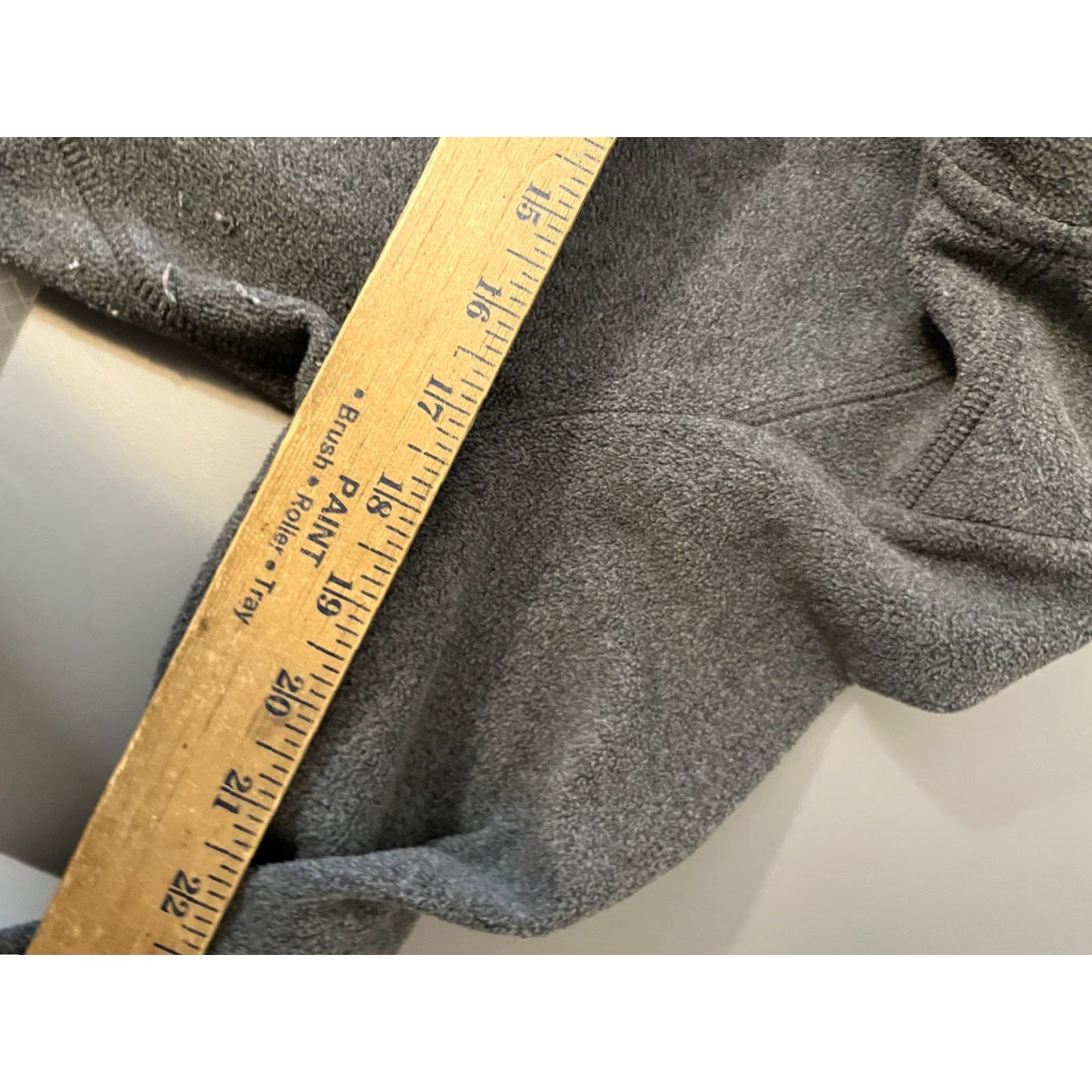 Eddie Bauer Eddie Bauer Men’s Sweater 1/4 Zip Fleece Gray L Large Pockets Size US L / EU 52-54 / 3 - 5 Thumbnail