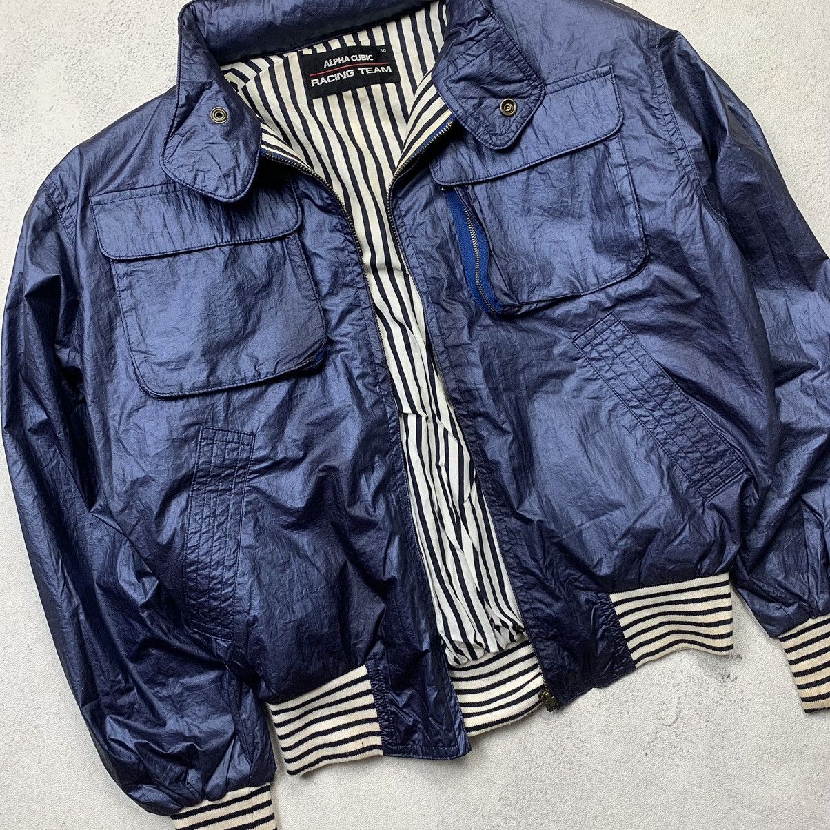 Formula 1 Vintage Alpha Cubic Racing Team Jacket Size US S / EU 44-46 / 1 - 8 Thumbnail