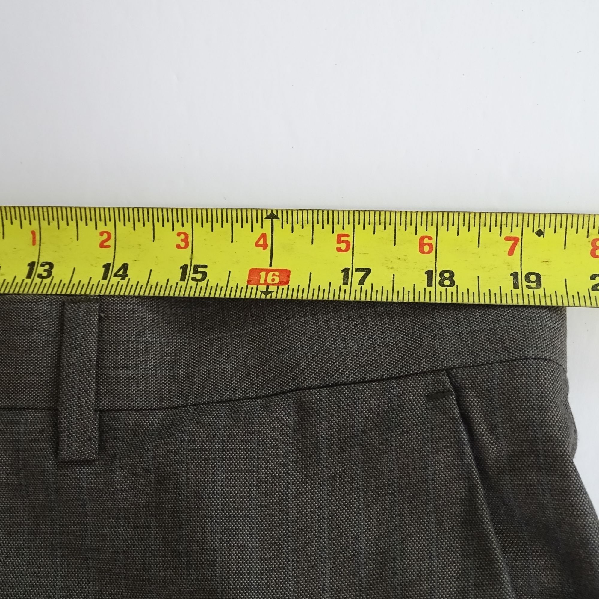 Banana Republic Banana Republic Classic Fit Dress Pants Men Size 38/32 Gray Size US 38 / EU 54 - 9 Thumbnail