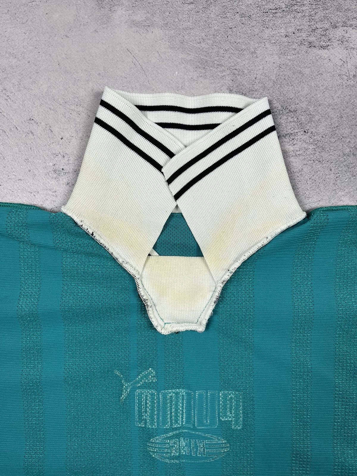 Puma Vintage 90s Puma King Soccer Jersey Polo Shirt Size L Size US L / EU 52-54 / 3 - 12 Thumbnail
