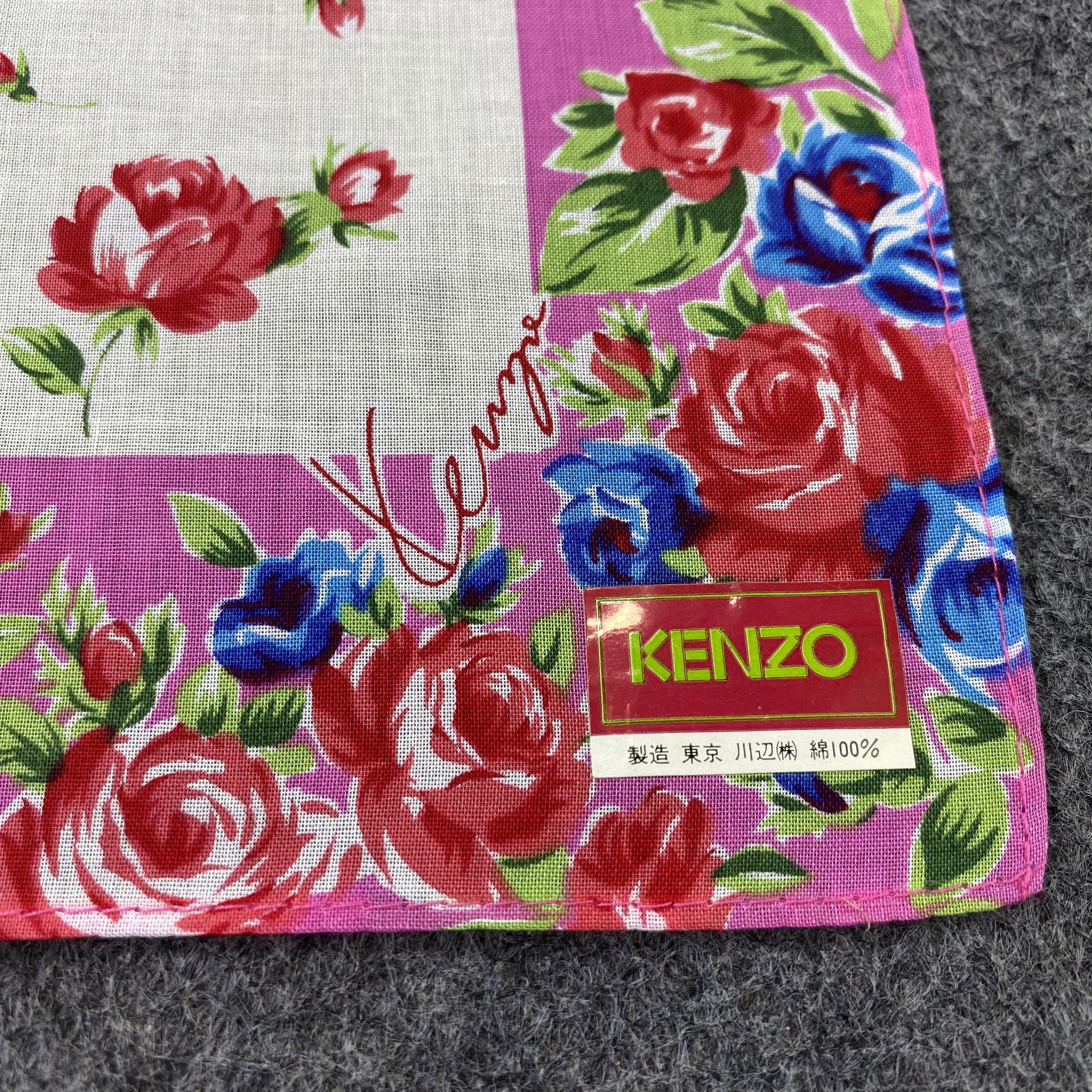 Kenzo Kenzo Handkerchief / Bandana / Neckerchief-B2327 Size ONE SIZE - 7 Thumbnail